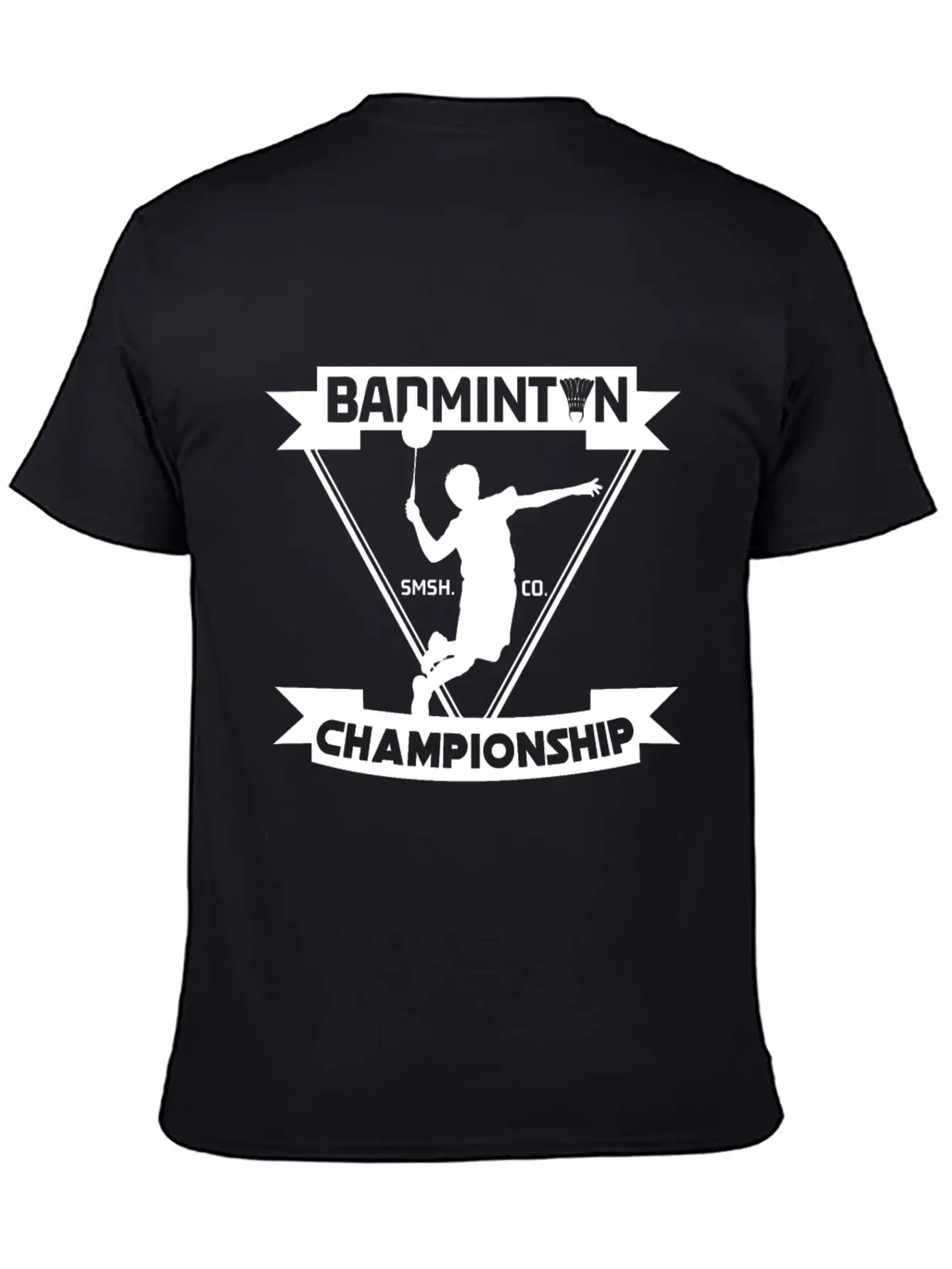 Badminton Championship Unisex Casual T-Shirt – Clean Design For Daily Comfort