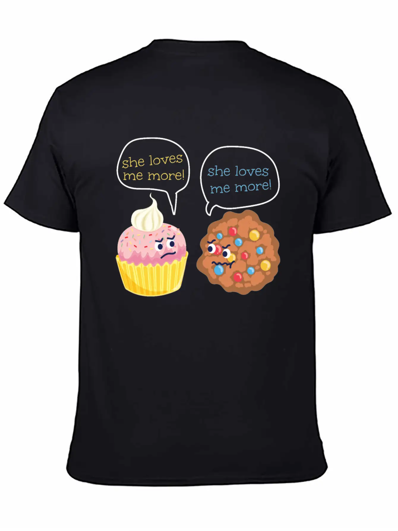 Bake Baking Cookie Cupcake She Stylish Everyday T-Shirt – Unisex Basic Cotton Tee
