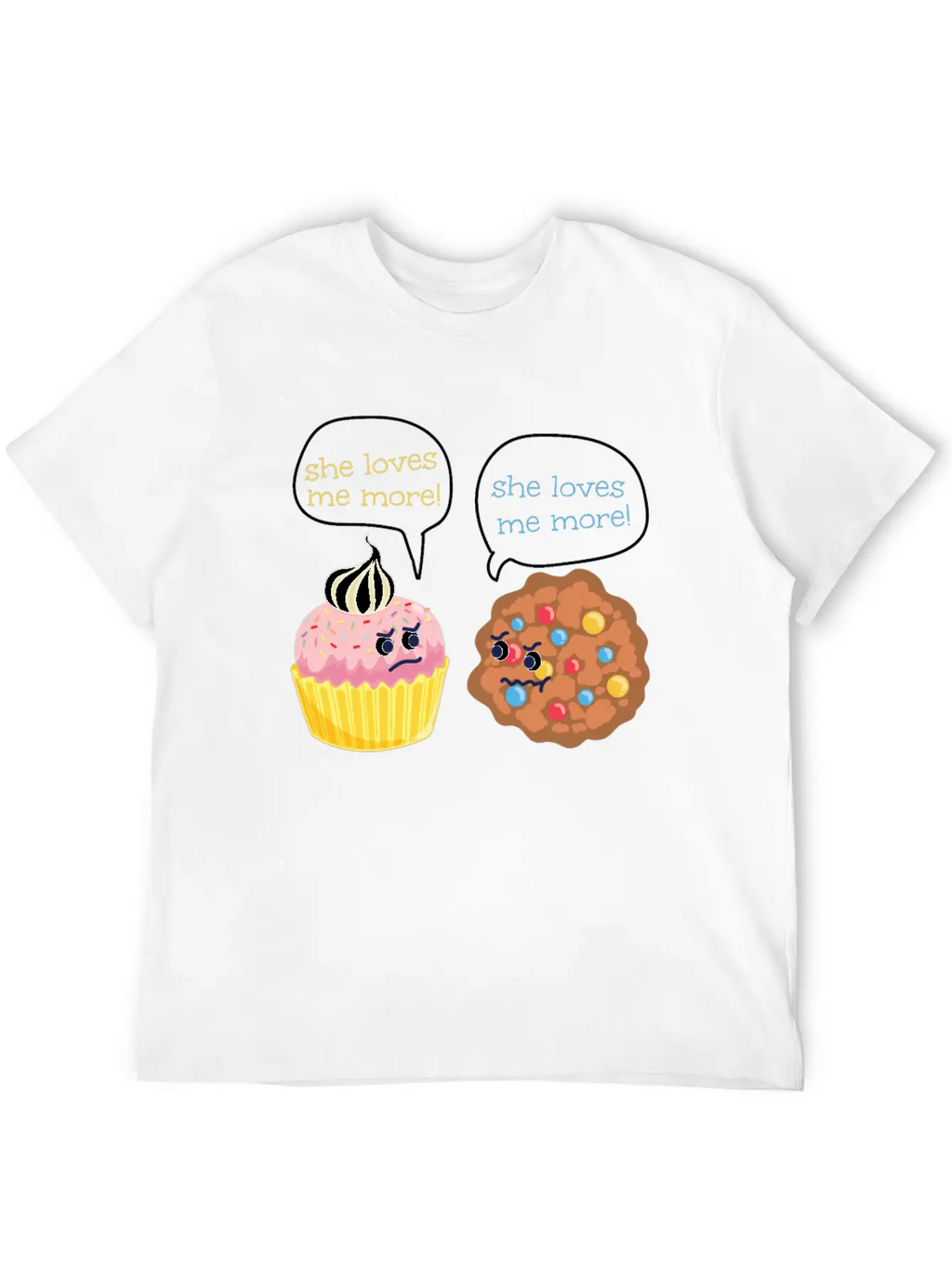 Bake Baking Cookie Cupcake She Stylish Everyday T-Shirt – Unisex Basic Cotton Tee