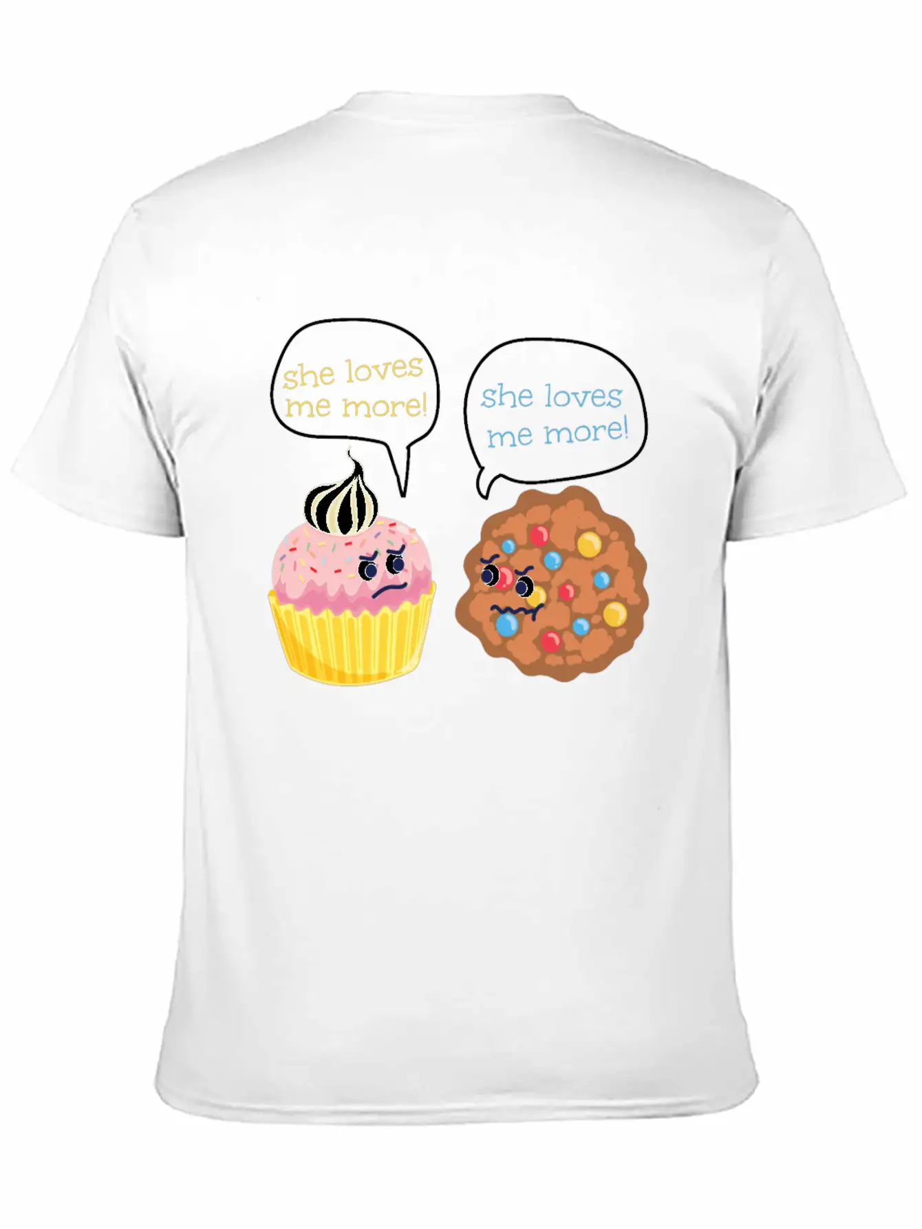 Bake Baking Cookie Cupcake She Stylish Everyday T-Shirt – Unisex Basic Cotton Tee