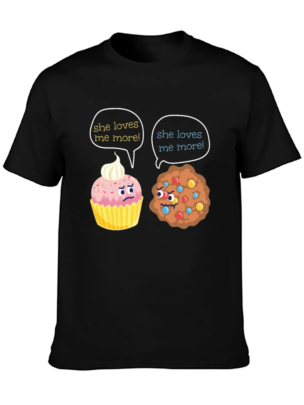 Bake Baking Cookie Cupcake She Stylish Everyday T-Shirt – Unisex Basic Cotton Tee
