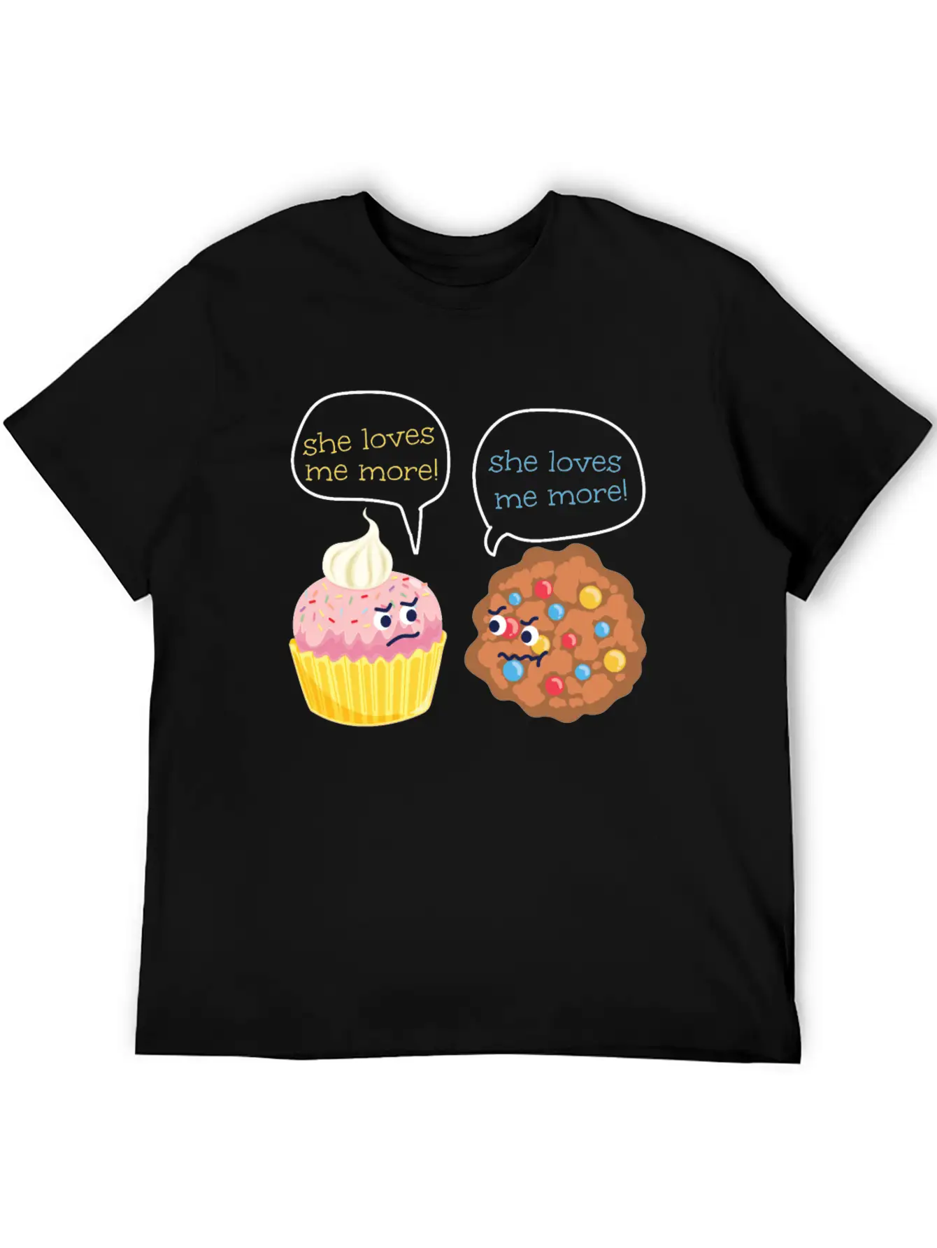 Bake Baking Cookie Cupcake She Stylish Everyday T-Shirt – Unisex Basic Cotton Tee