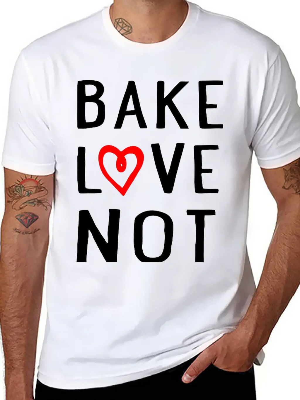 Bake Breathable Soft Cotton T-Shirt – Timeless Casual Look