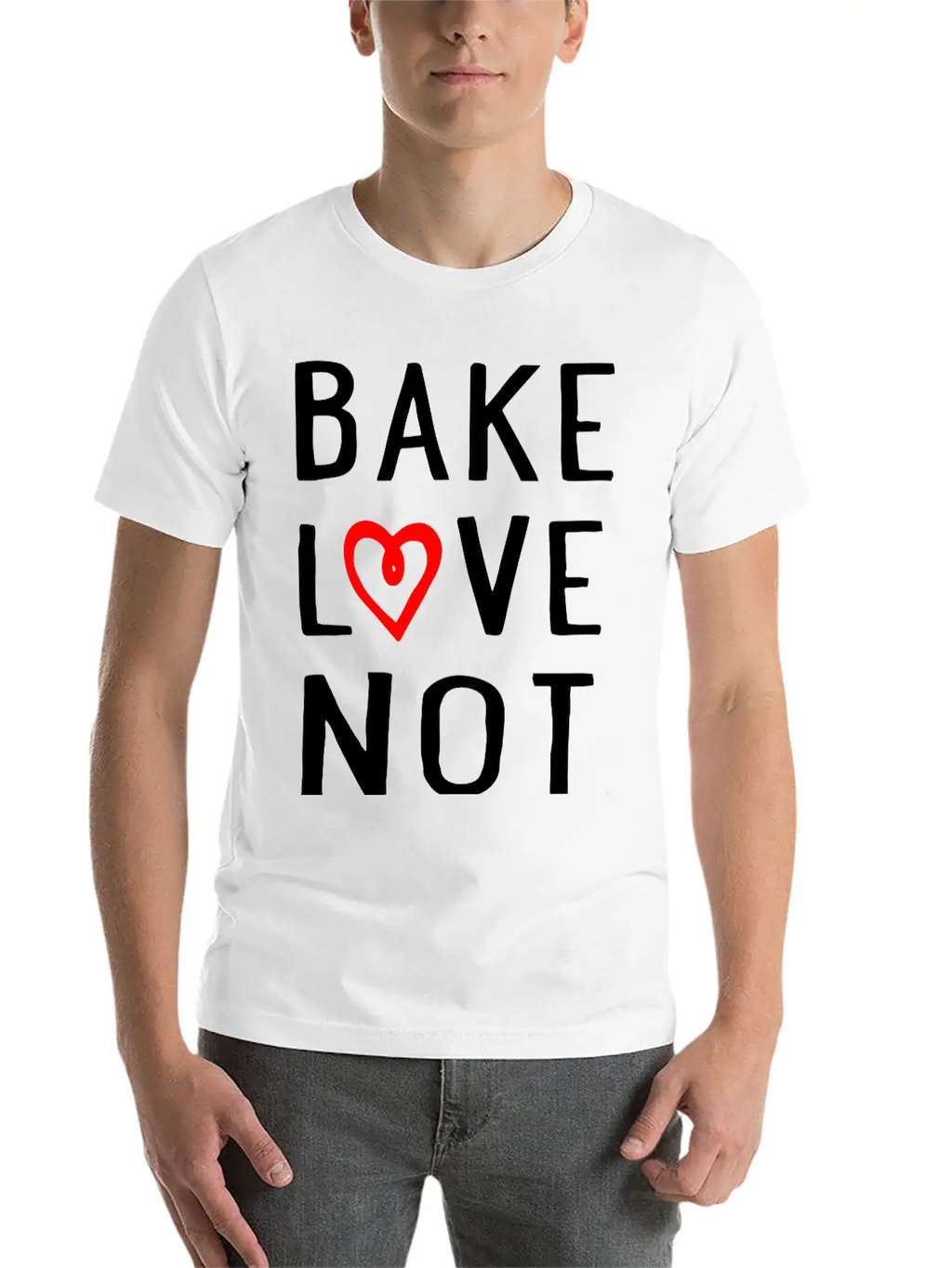 Bake Breathable Soft Cotton T-Shirt – Timeless Casual Look