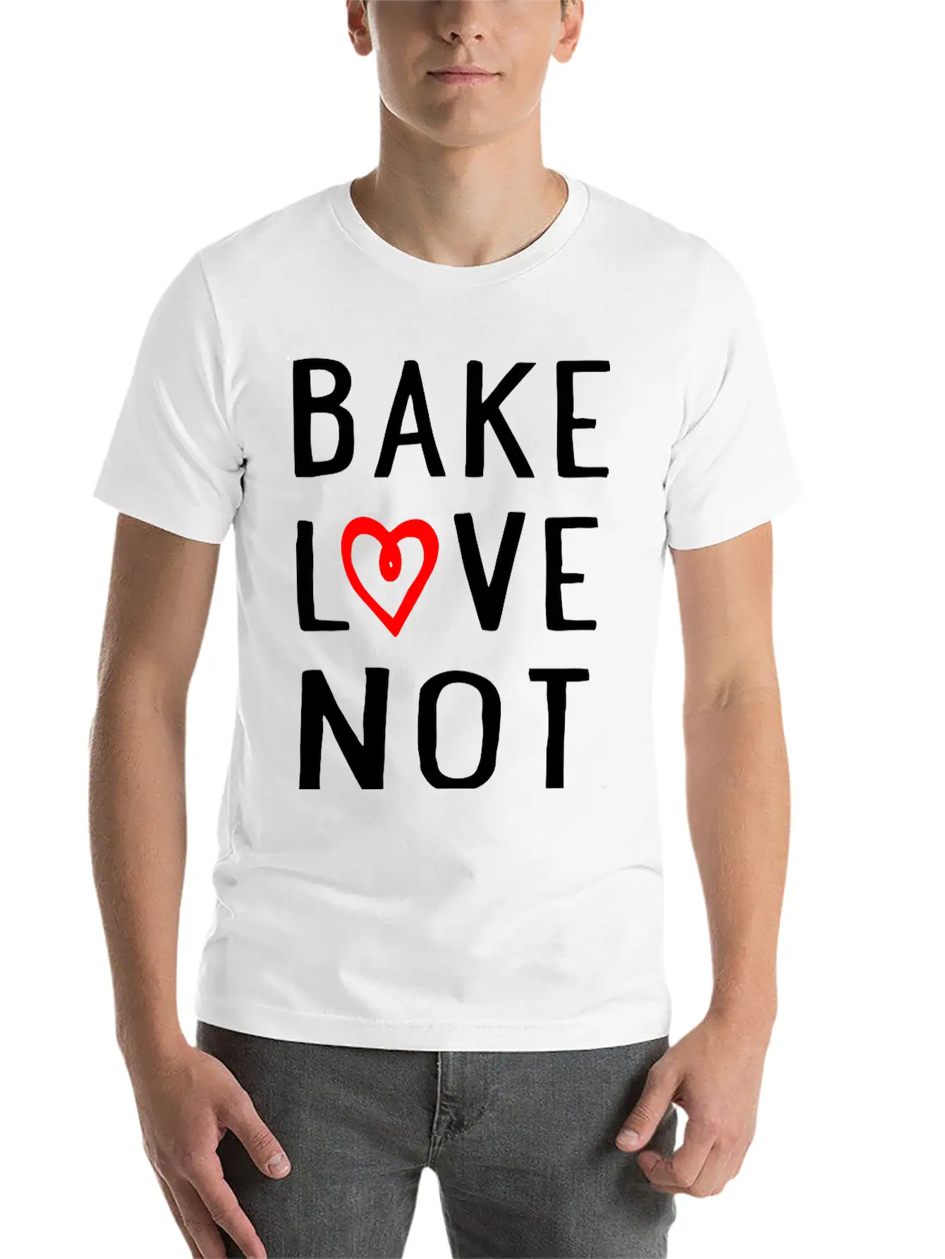 Bake Breathable Soft Cotton T-Shirt – Timeless Casual Look