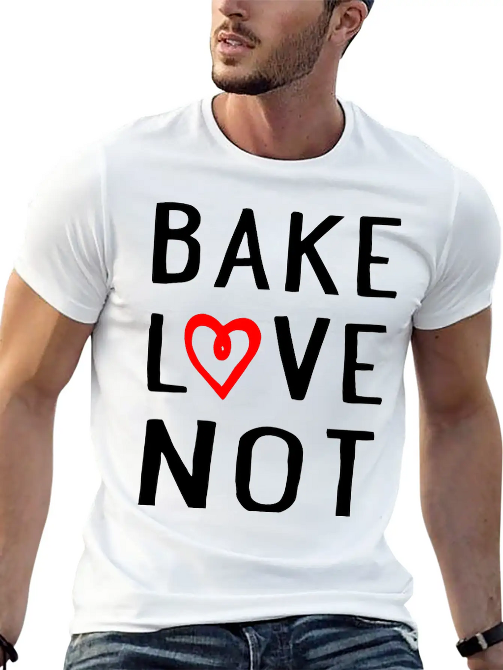 Bake Breathable Soft Cotton T-Shirt – Timeless Casual Look
