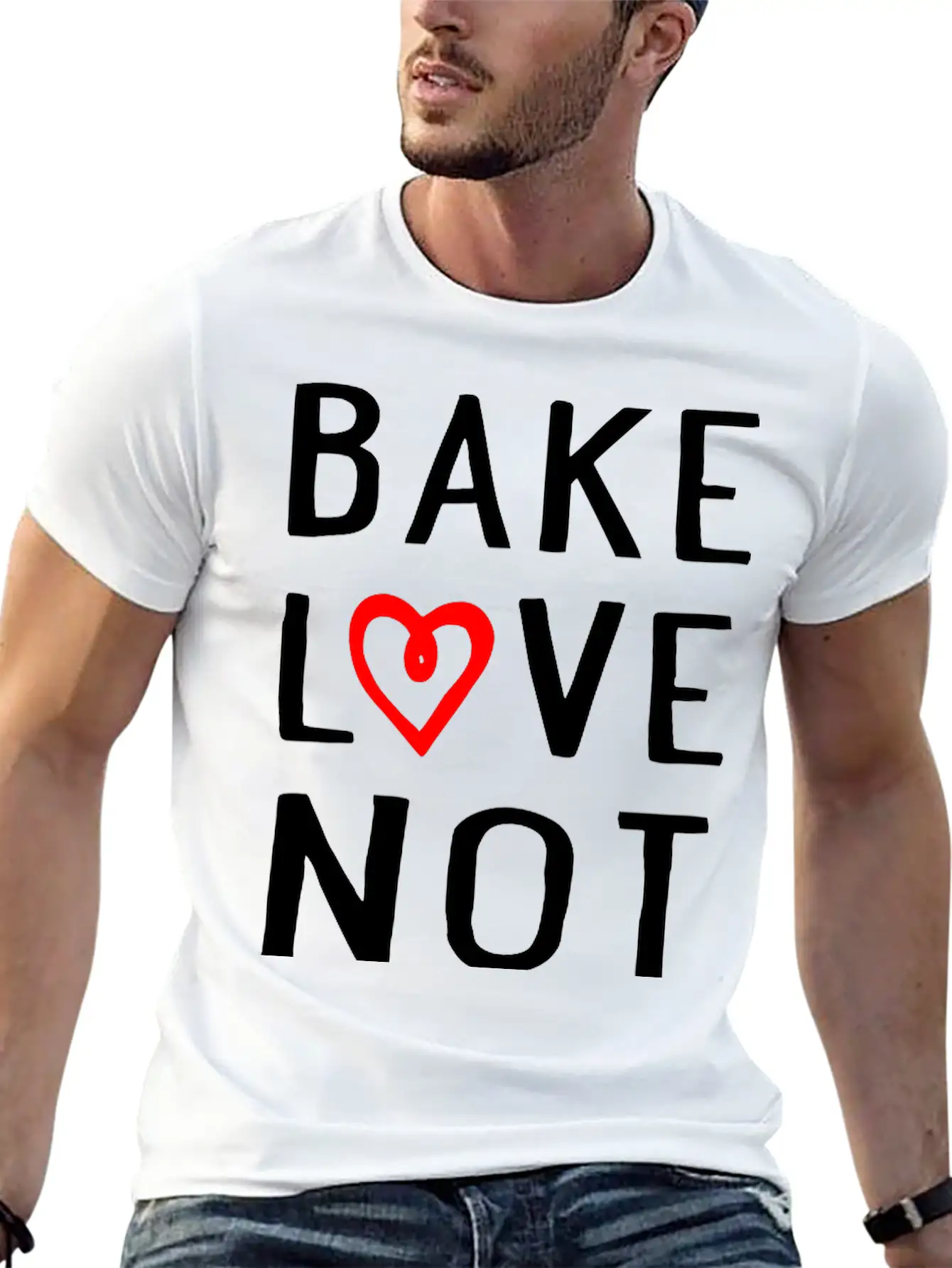 Bake Breathable Soft Cotton T-Shirt – Timeless Casual Look