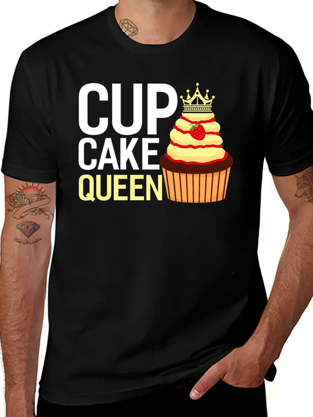 Baker Baking Bakery Bake Bread Cupcake Cake Gift Casual Graphic T-Shirt – Simple And Comfortable Daily Wear