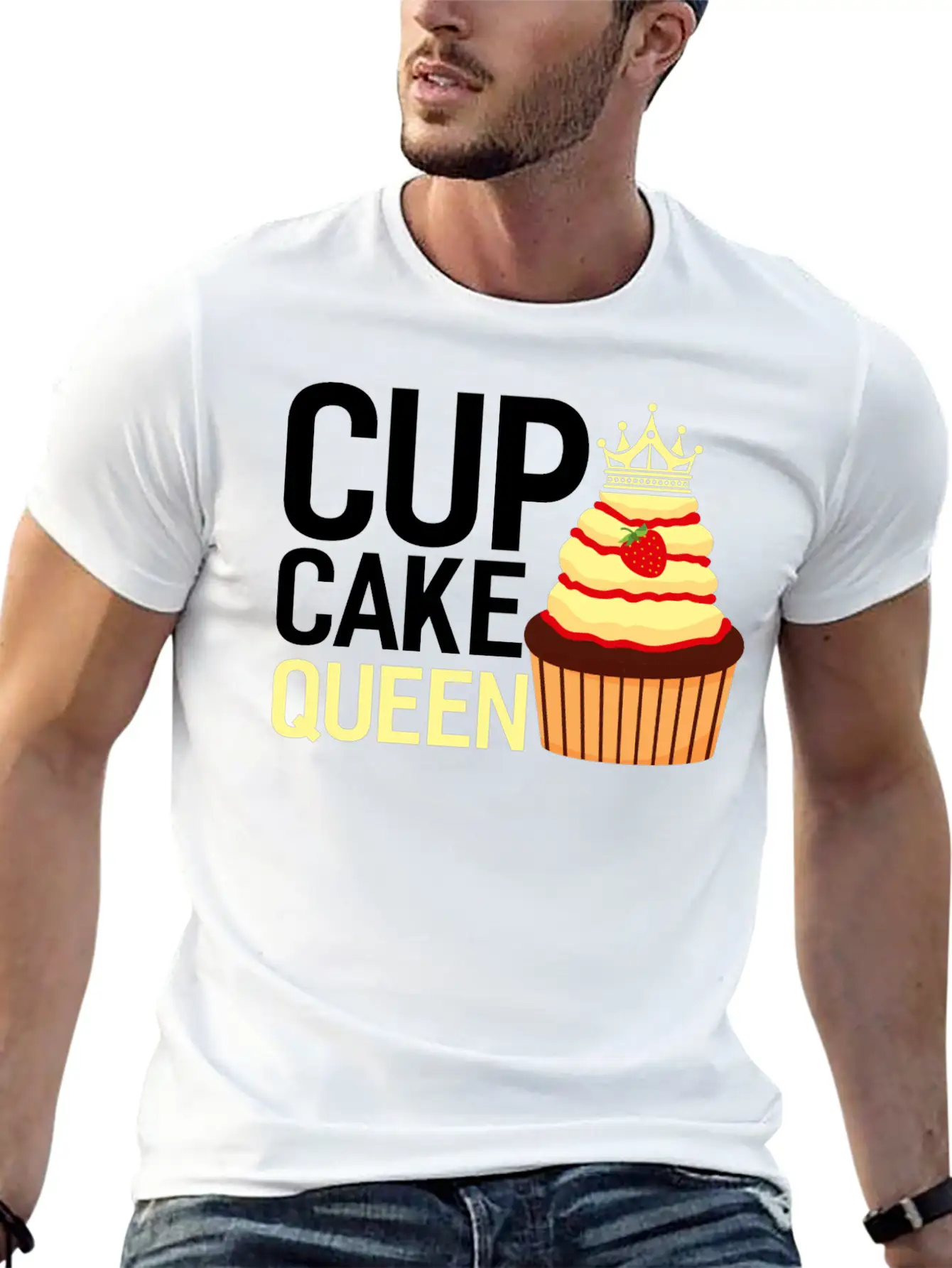 Baker Baking Bakery Bake Bread Cupcake Cake Gift Casual Graphic T-Shirt – Simple And Comfortable Daily Wear