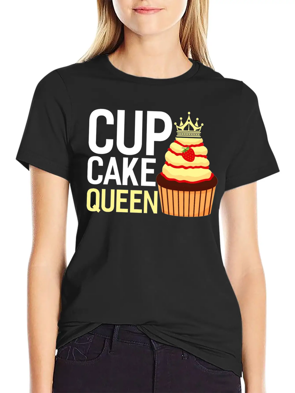 Baker Baking Bakery Bake Bread Cupcake Cake Gift Casual Graphic T-Shirt – Simple And Comfortable Daily Wear
