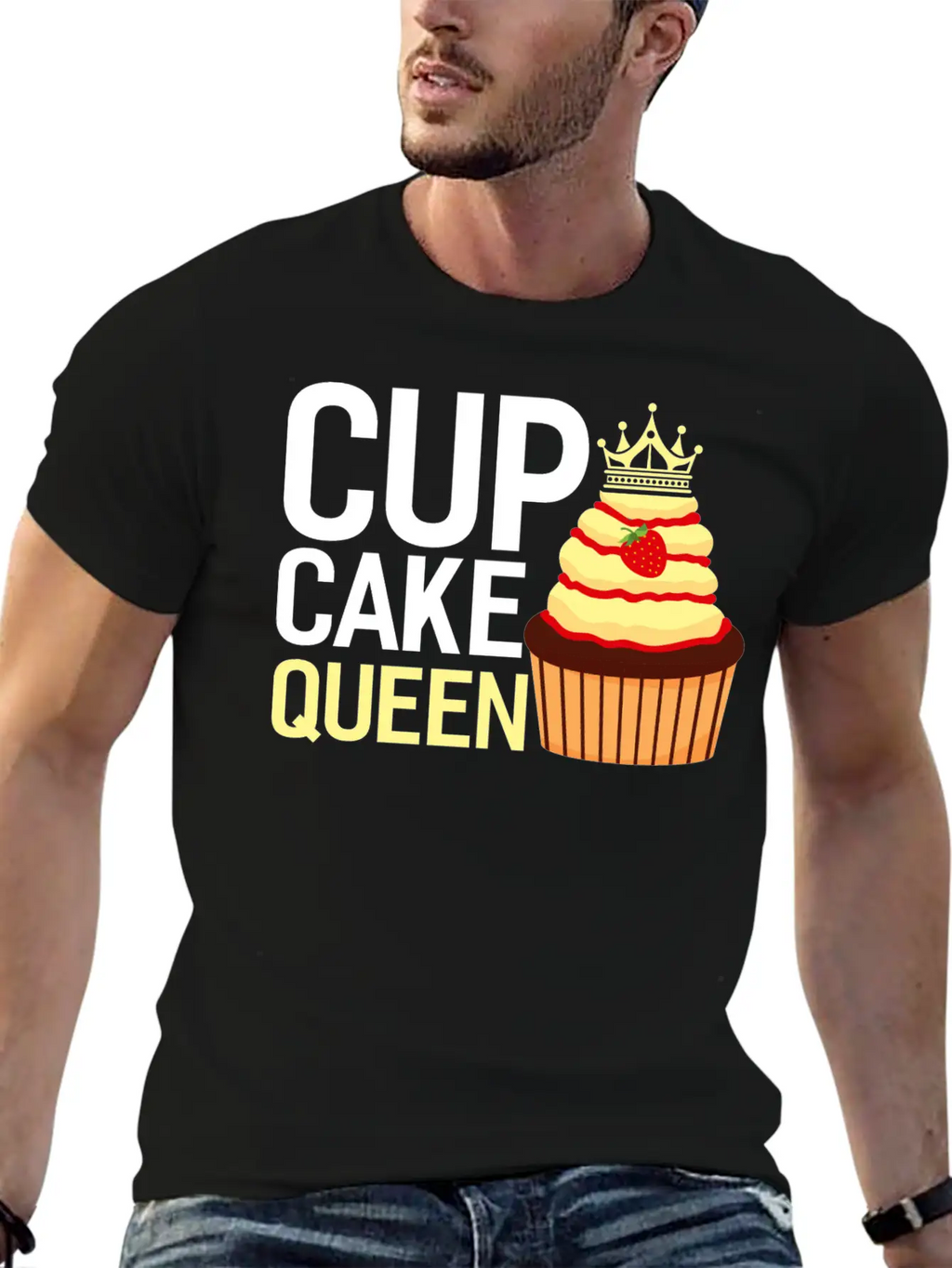 Baker Baking Bakery Bake Bread Cupcake Cake Gift Casual Graphic T-Shirt – Simple And Comfortable Daily Wear