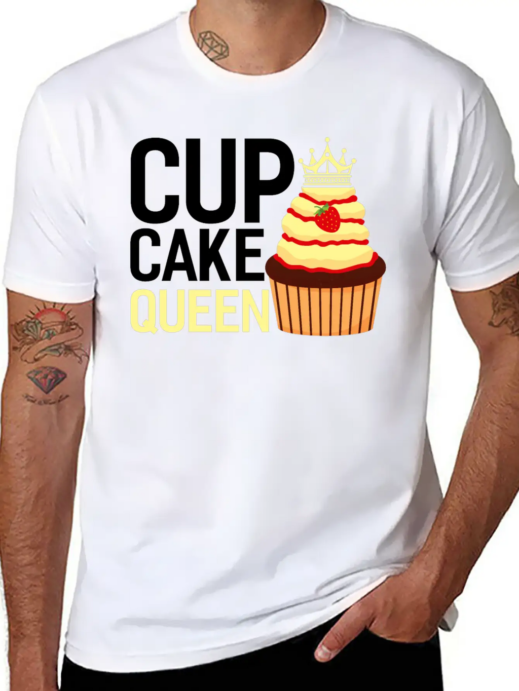 Baker Baking Bakery Bake Bread Cupcake Cake Gift Casual Graphic T-Shirt – Simple And Comfortable Daily Wear