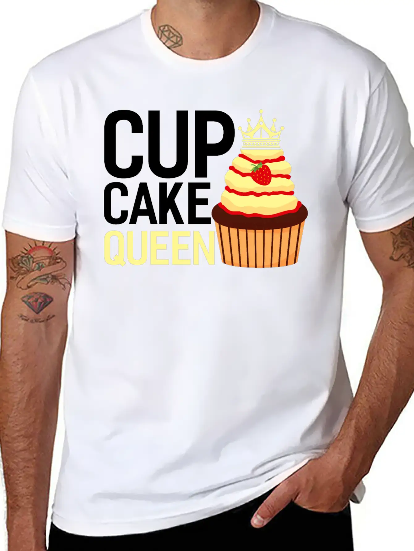Baker Baking Bakery Bake Bread Cupcake Cake Gift Casual Graphic T-Shirt – Simple And Comfortable Daily Wear