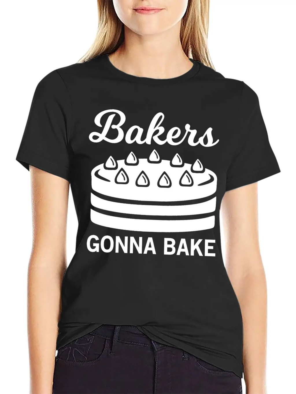 Bakers Gonna Bake Unisex Casual T-Shirt – Clean Design For Daily Comfort