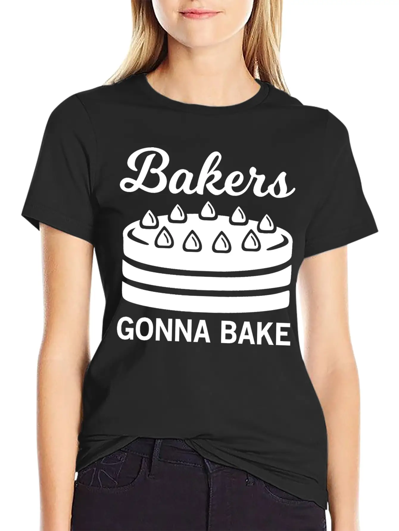 Bakers Gonna Bake Unisex Casual T-Shirt – Clean Design For Daily Comfort