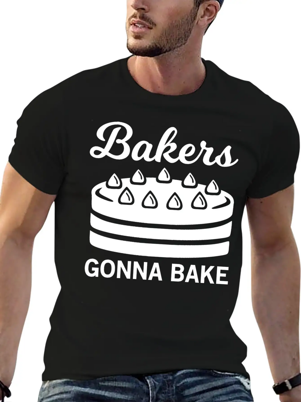 Bakers Gonna Bake Unisex Casual T-Shirt – Clean Design For Daily Comfort