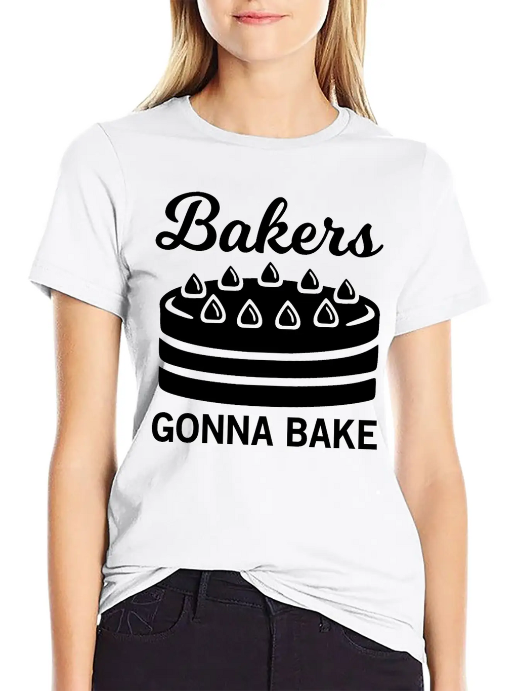 Bakers Gonna Bake Unisex Casual T-Shirt – Clean Design For Daily Comfort