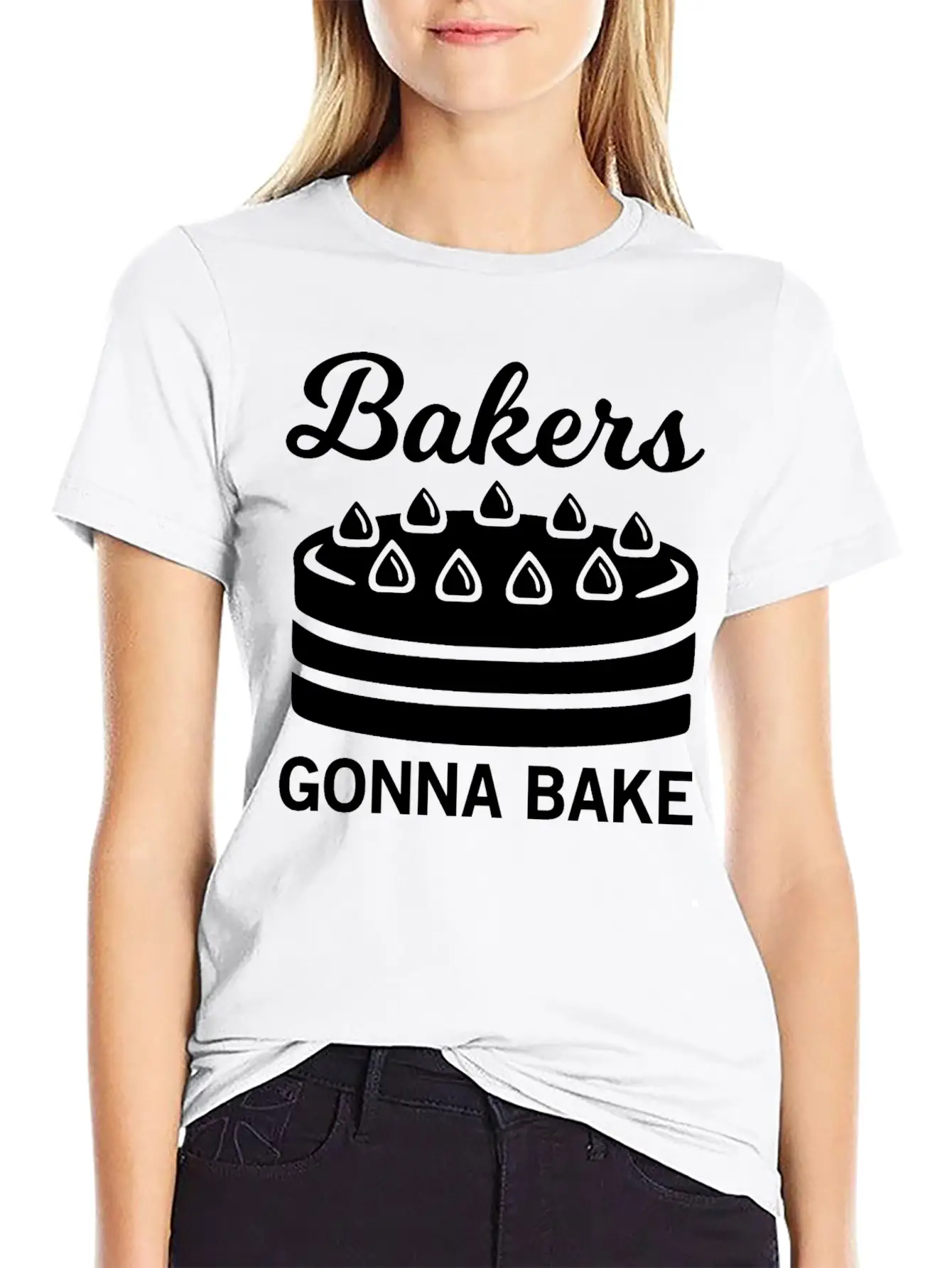 Bakers Gonna Bake Unisex Casual T-Shirt – Clean Design For Daily Comfort