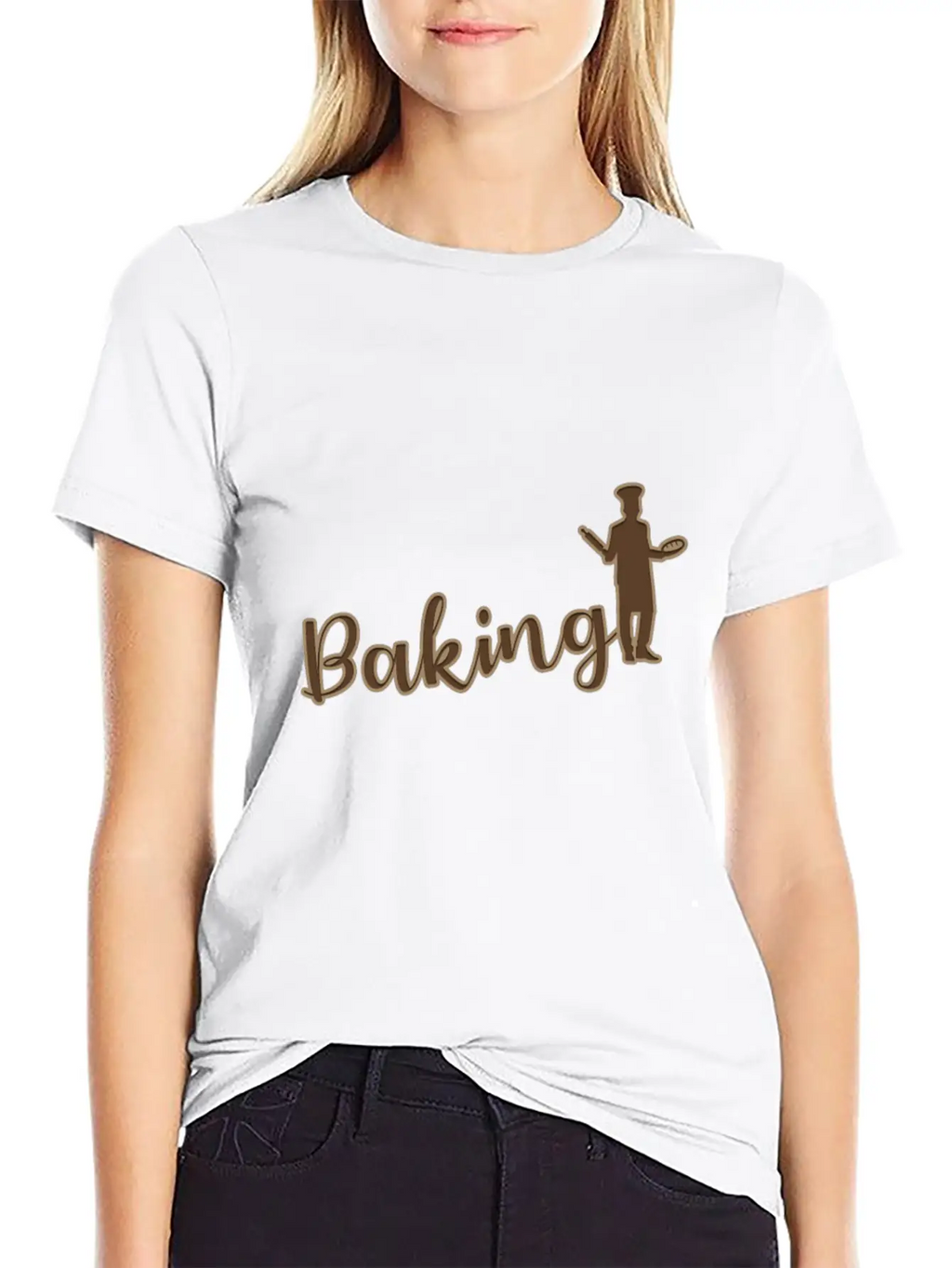 Baking Casual Graphic T-Shirt – Simple And Comfortable Daily Wear