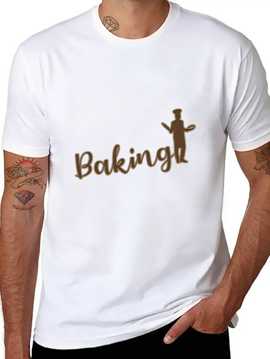 Baking Casual Graphic T-Shirt – Simple And Comfortable Daily Wear