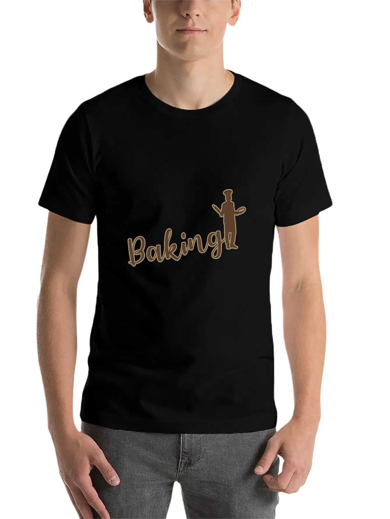 Baking Casual Graphic T-Shirt – Simple And Comfortable Daily Wear