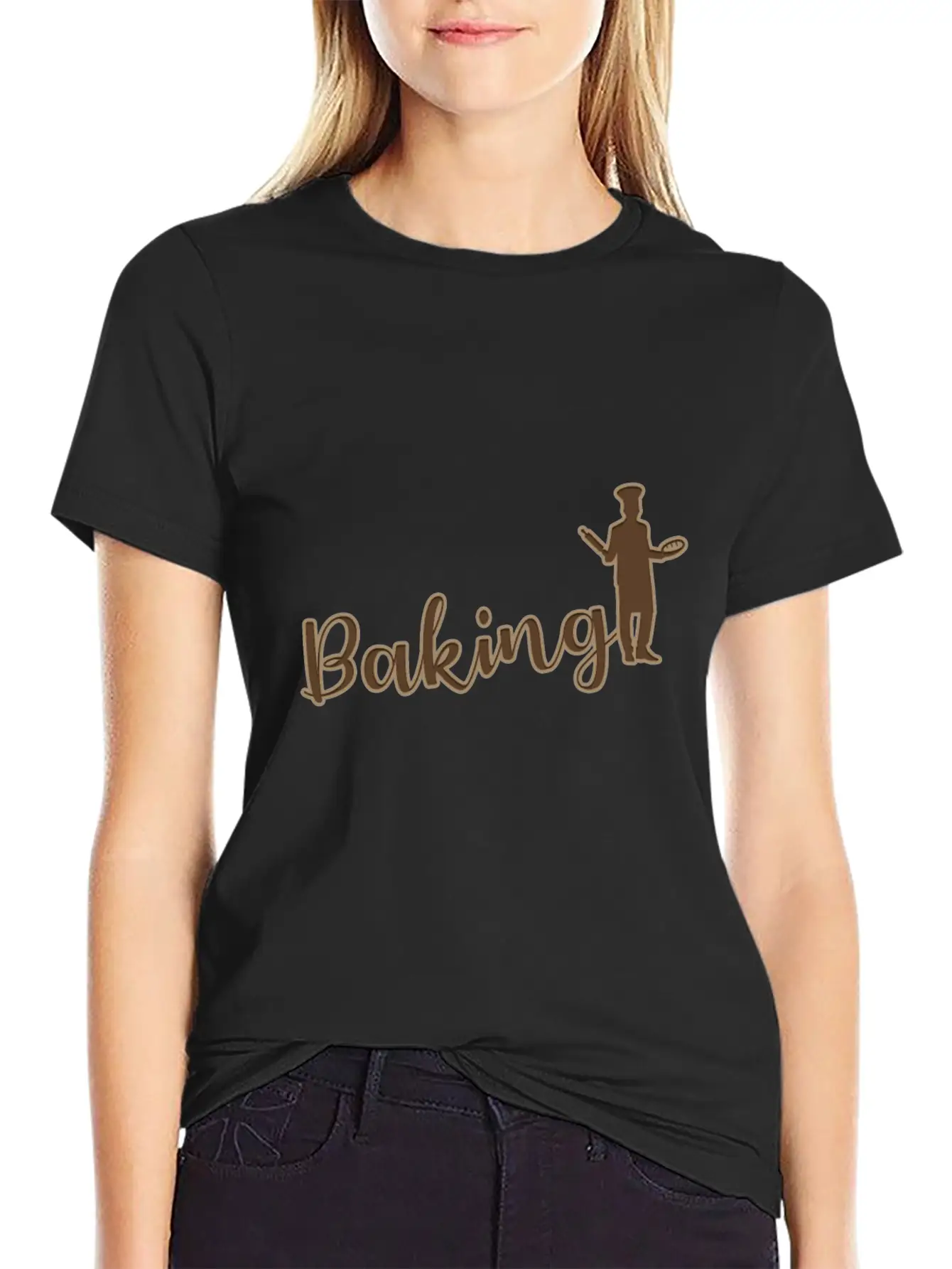 Baking Casual Graphic T-Shirt – Simple And Comfortable Daily Wear