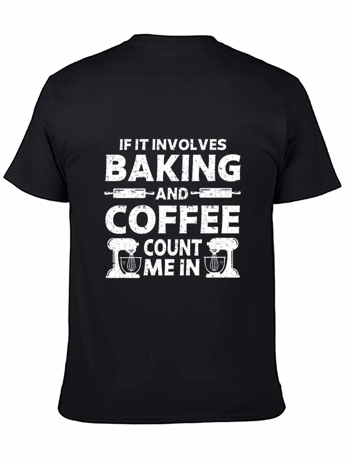 Baking & Coffee Baker Baking Stylish Everyday T-Shirt – Unisex Basic Cotton Tee