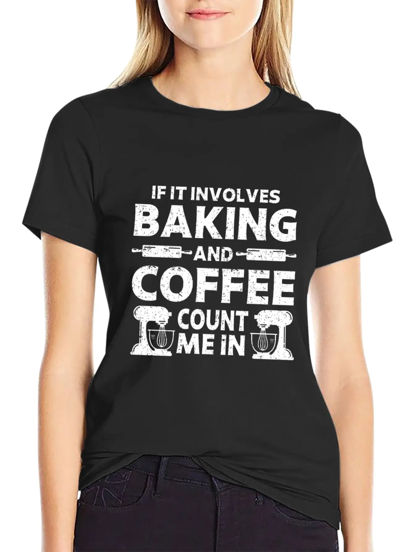Baking & Coffee Baker Baking Stylish Everyday T-Shirt – Unisex Basic Cotton Tee