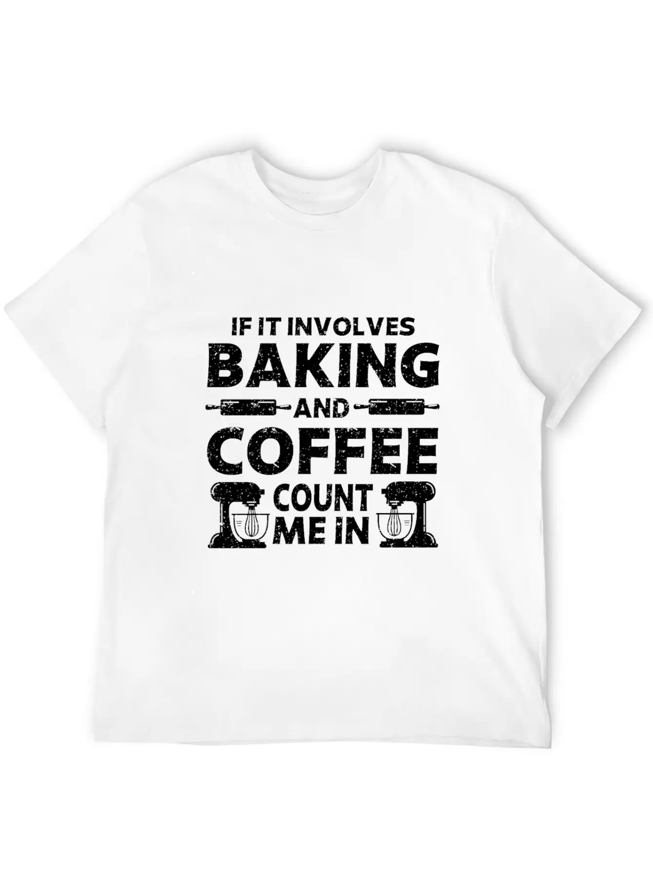 Baking & Coffee Baker Baking Stylish Everyday T-Shirt – Unisex Basic Cotton Tee