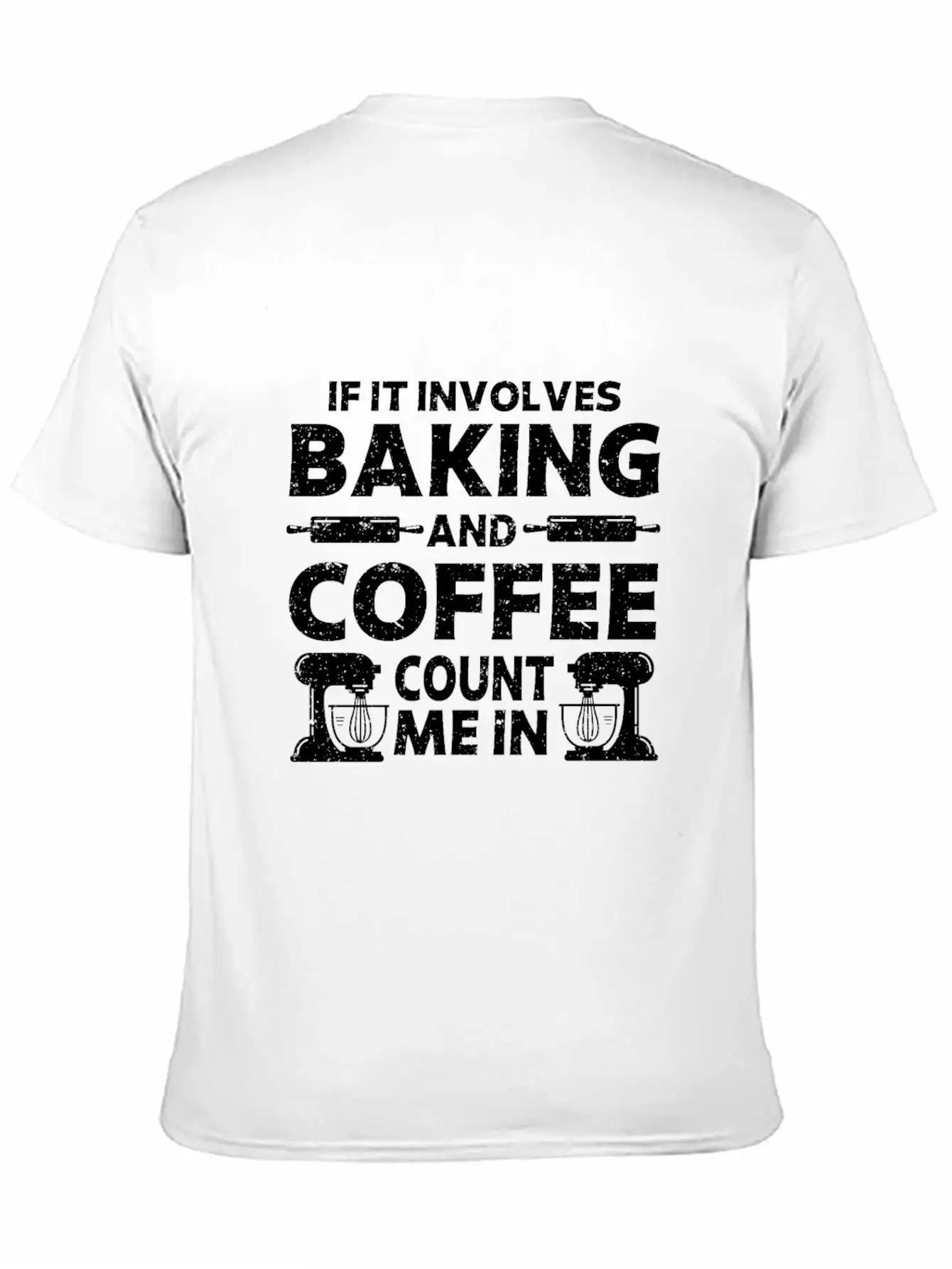 Baking & Coffee Baker Baking Stylish Everyday T-Shirt – Unisex Basic Cotton Tee
