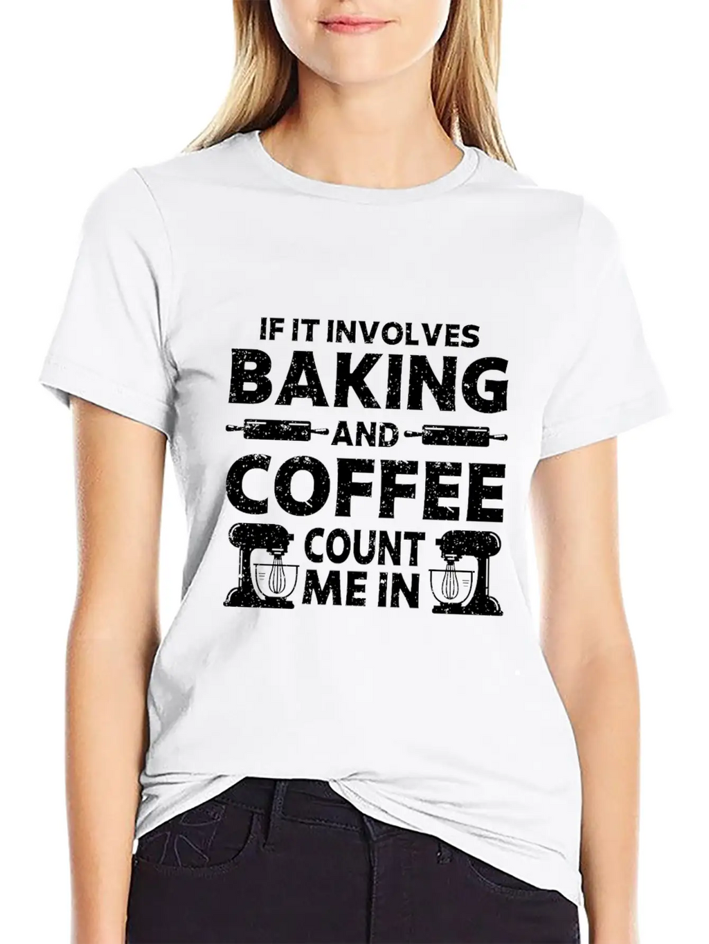 Baking & Coffee Baker Baking Stylish Everyday T-Shirt – Unisex Basic Cotton Tee