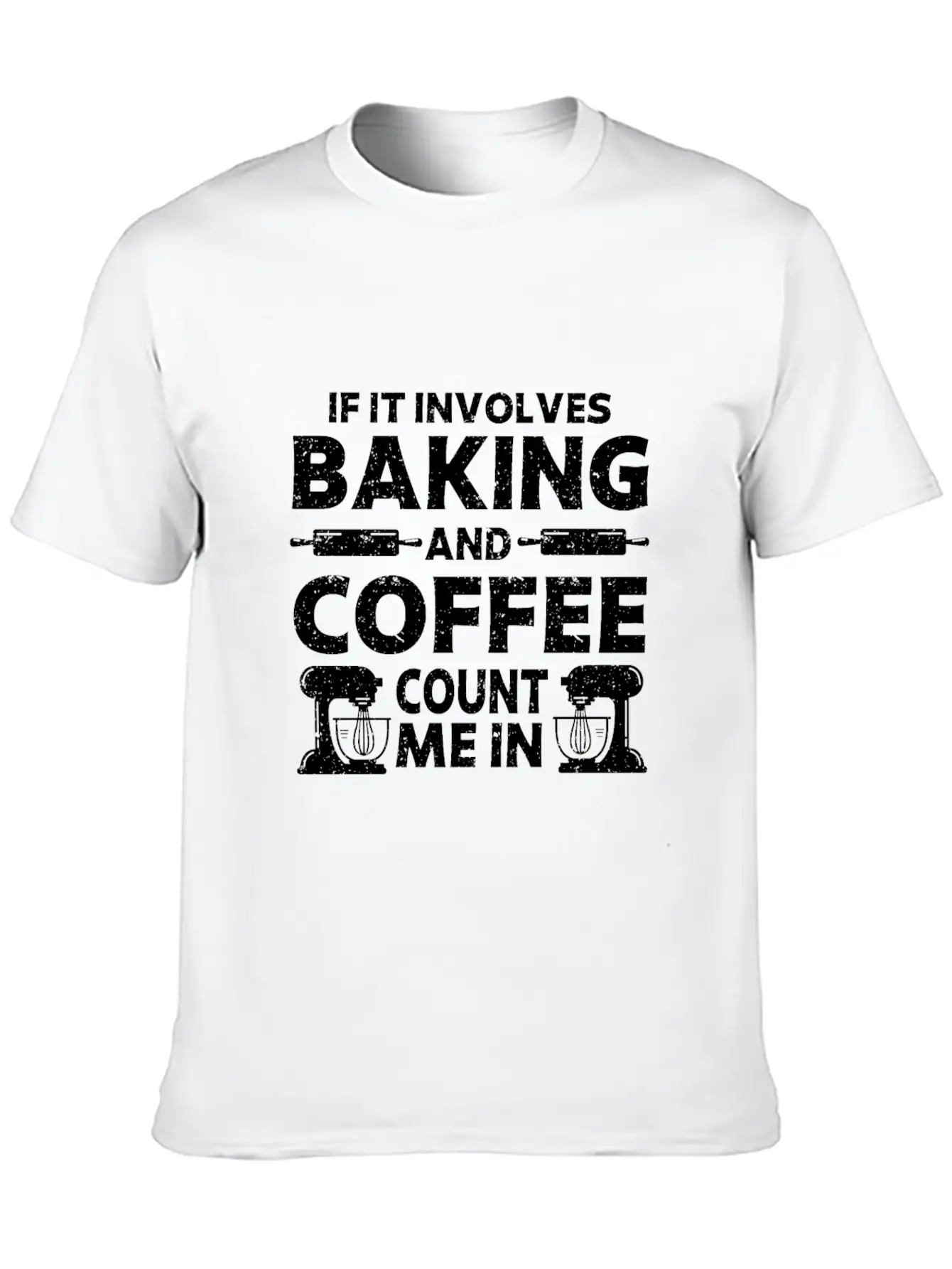 Baking & Coffee Baker Baking Stylish Everyday T-Shirt – Unisex Basic Cotton Tee