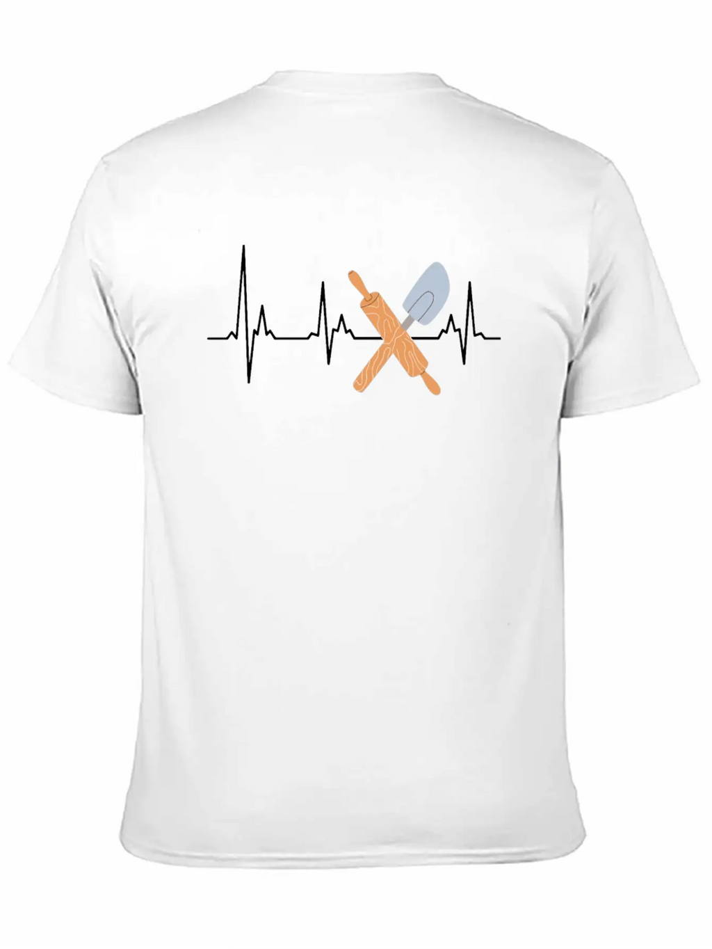 Baking Confectioner Baking Hobby Baking Fans Unisex Short Sleeve Soft Cotton T-Shirt – Casual Everyday Wear