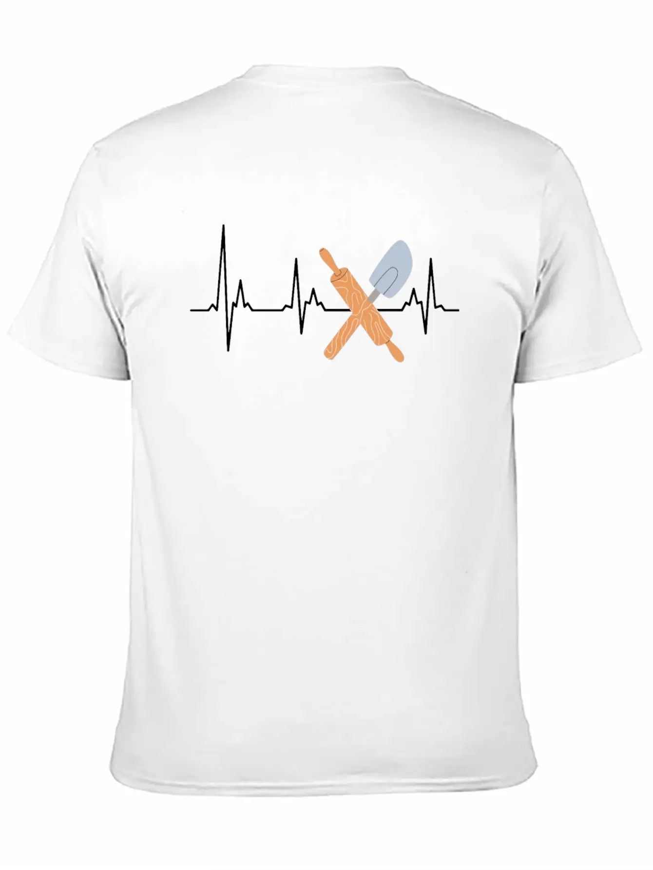 Baking Confectioner Baking Hobby Baking Fans Unisex Short Sleeve Soft Cotton T-Shirt – Casual Everyday Wear