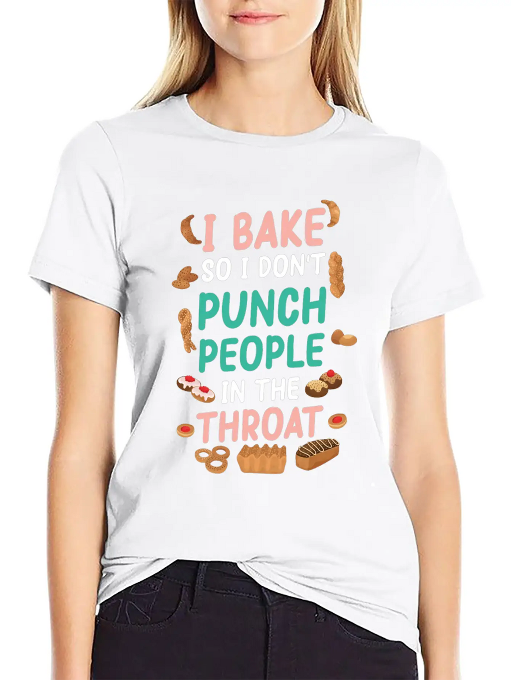 Baking Unisex Casual T-Shirt – Clean Design For Daily Comfort