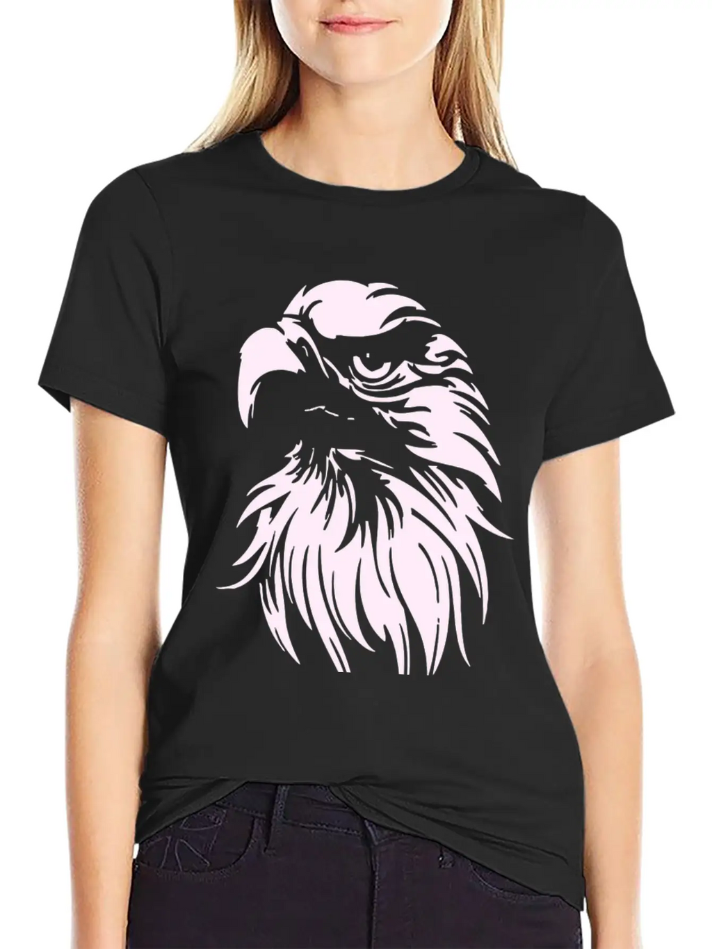 BALD EAGLE Unisex Short Sleeve Soft Cotton T-Shirt – Casual Everyday Wear