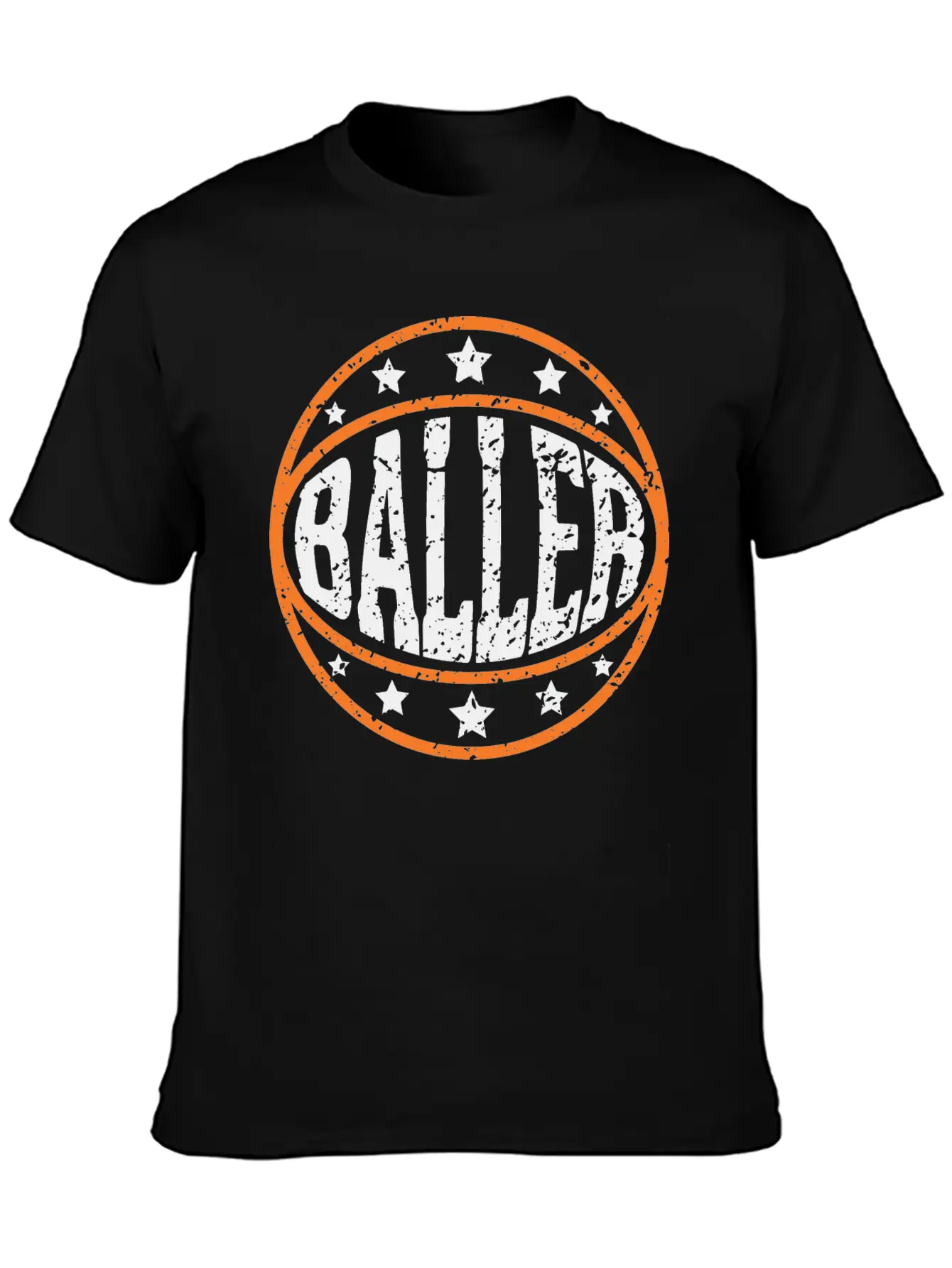 Baller - College Basketball Tournament Casual Graphic T-Shirt – Simple And Comfortable Daily Wear