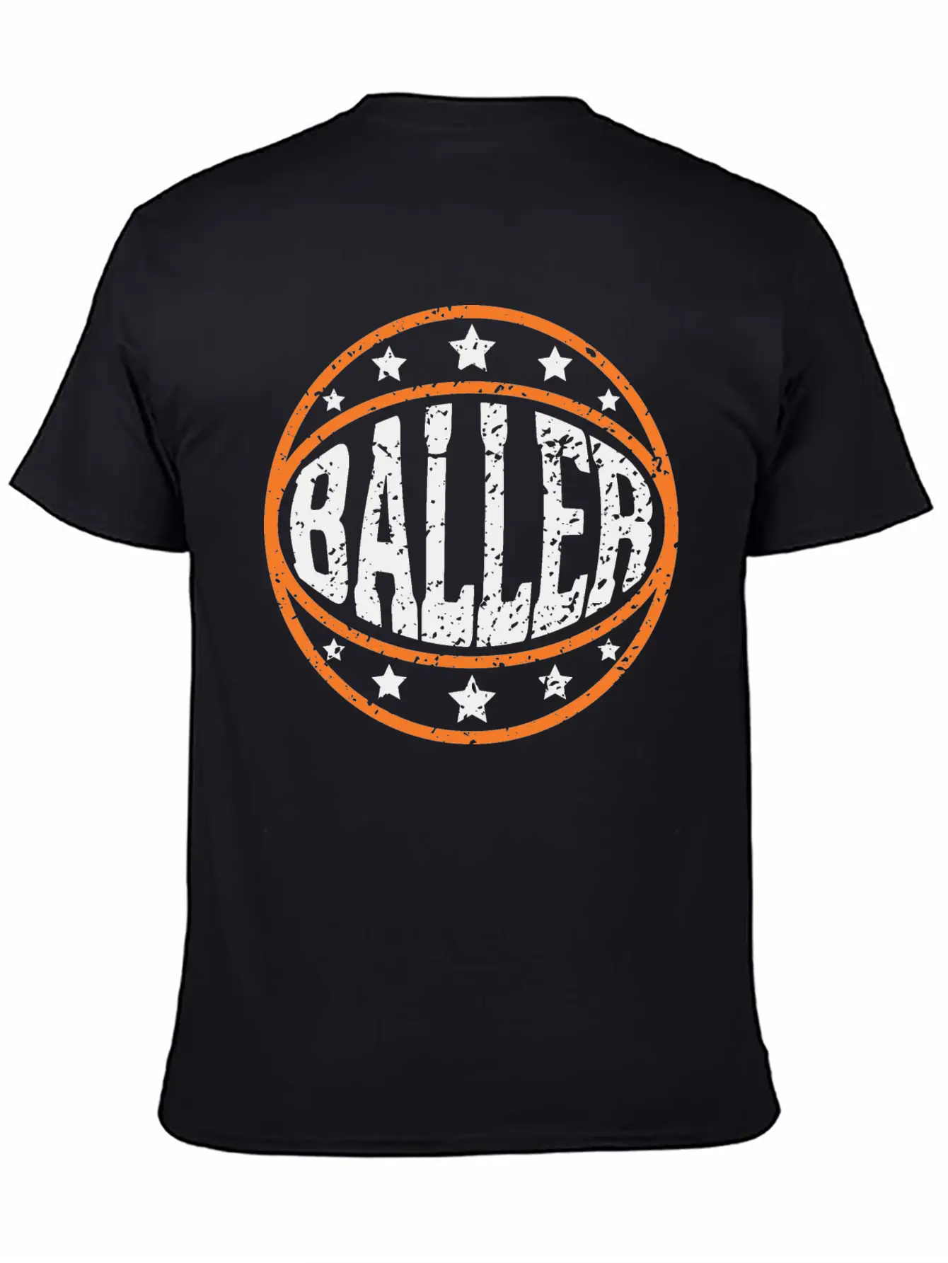 Baller - College Basketball Tournament Casual Graphic T-Shirt – Simple And Comfortable Daily Wear