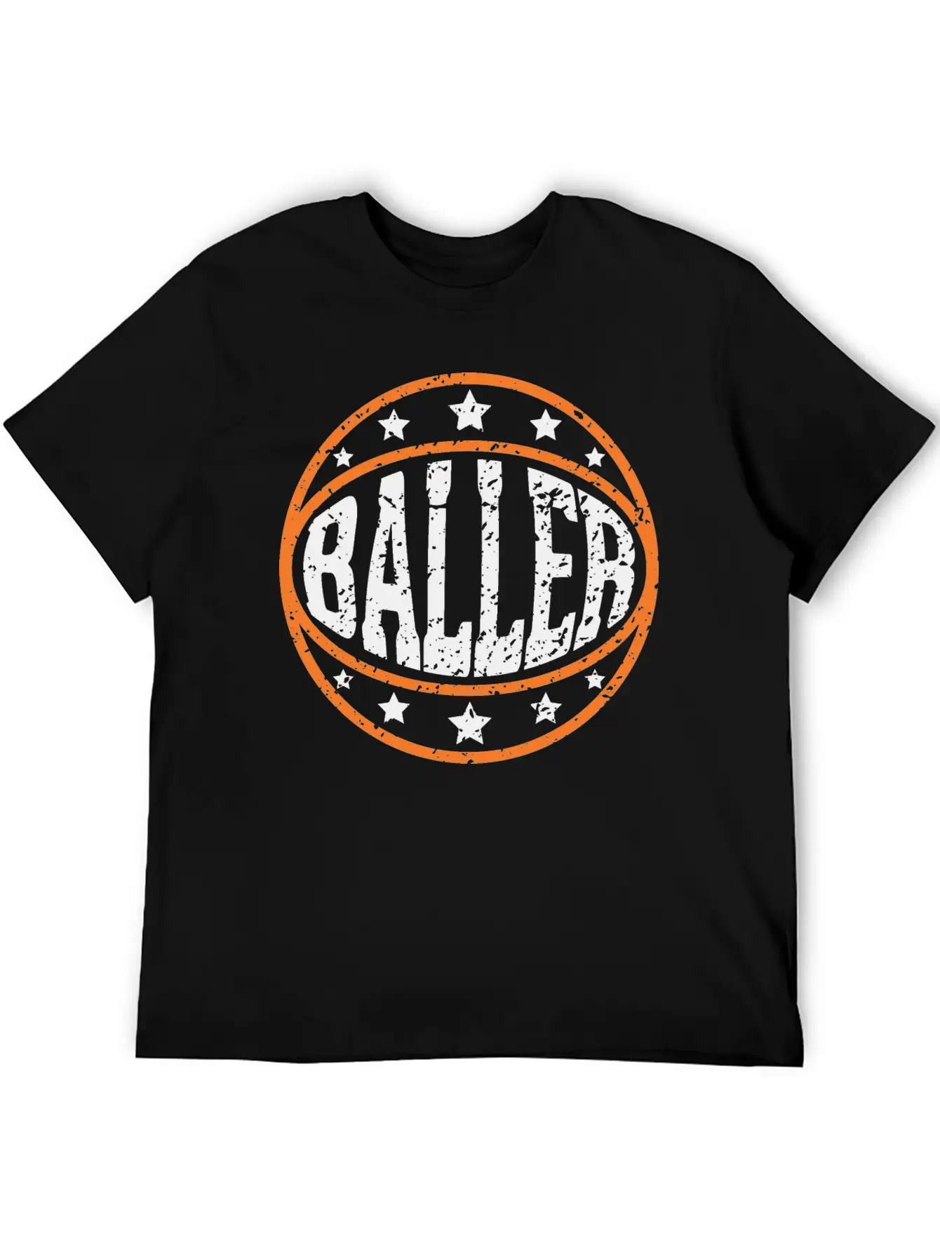 Baller - College Basketball Tournament Casual Graphic T-Shirt – Simple And Comfortable Daily Wear
