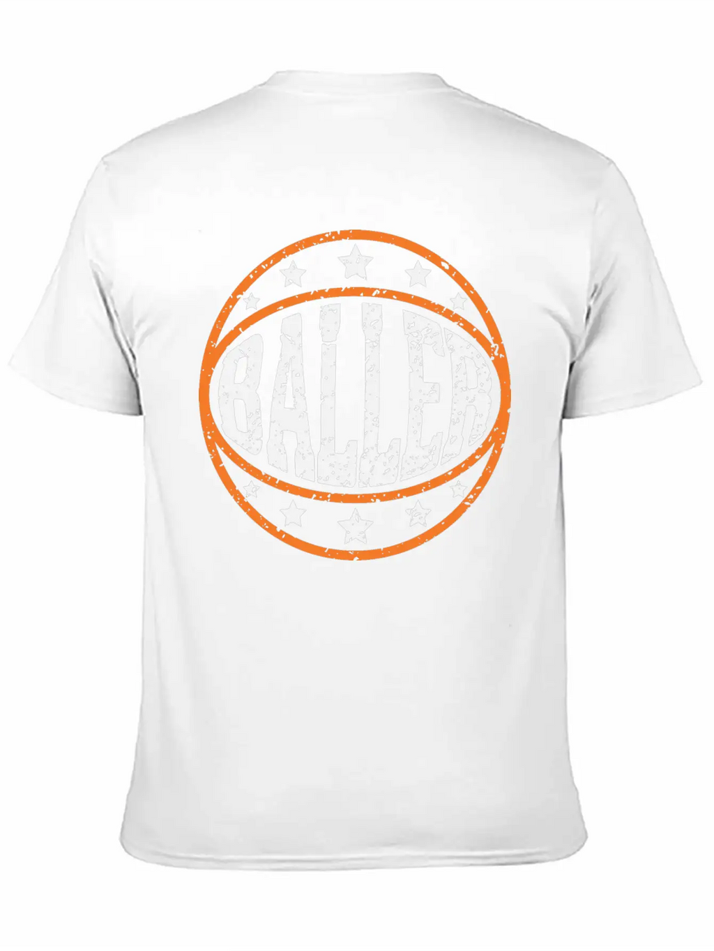 Baller - College Basketball Tournament Casual Graphic T-Shirt – Simple And Comfortable Daily Wear