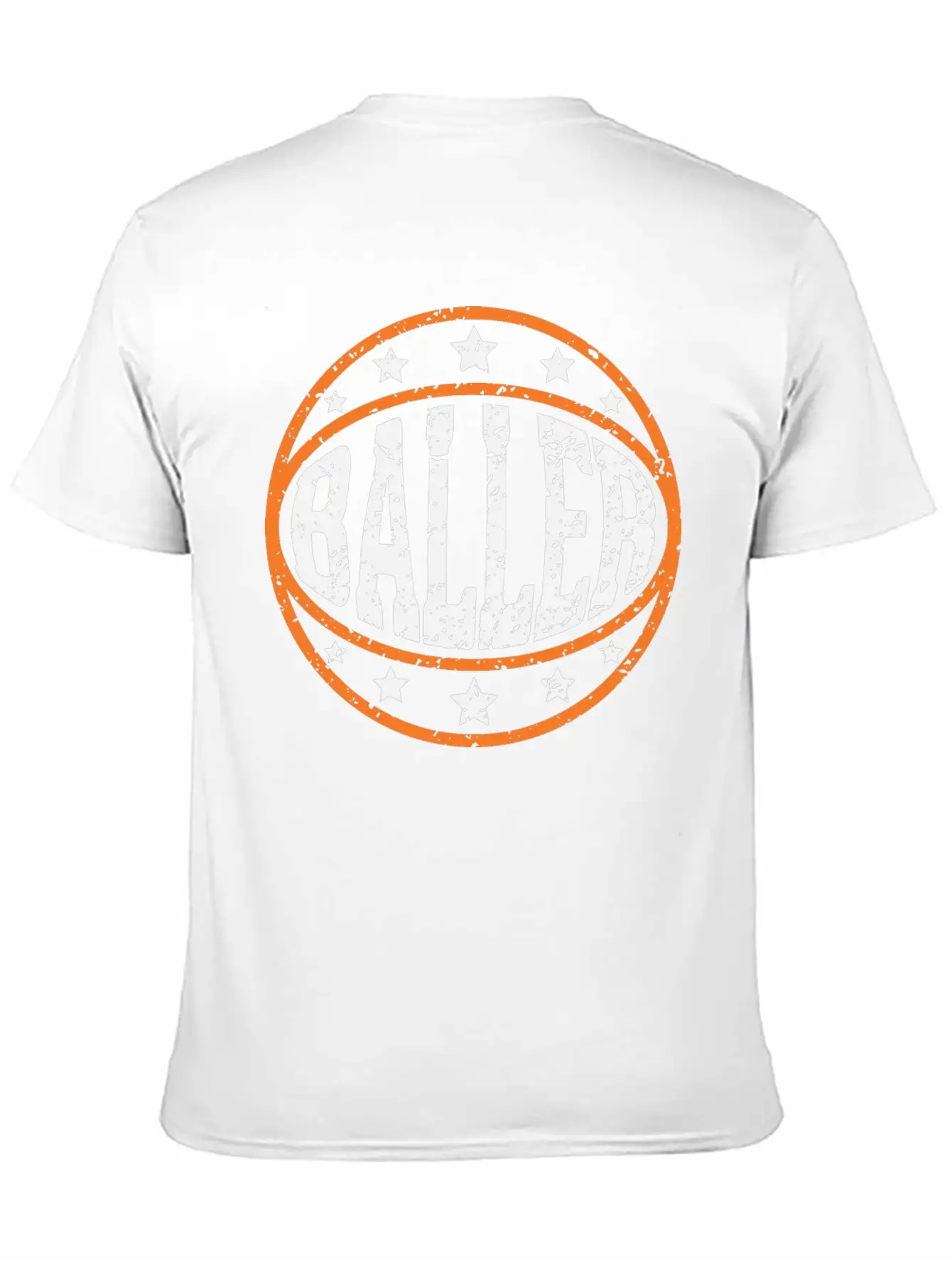Baller - College Basketball Tournament Casual Graphic T-Shirt – Simple And Comfortable Daily Wear