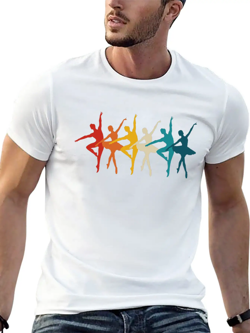 Ballet Dancing Vintage Ballerina Dance Gift Unisex Casual T-Shirt – Clean Design For Daily Comfort