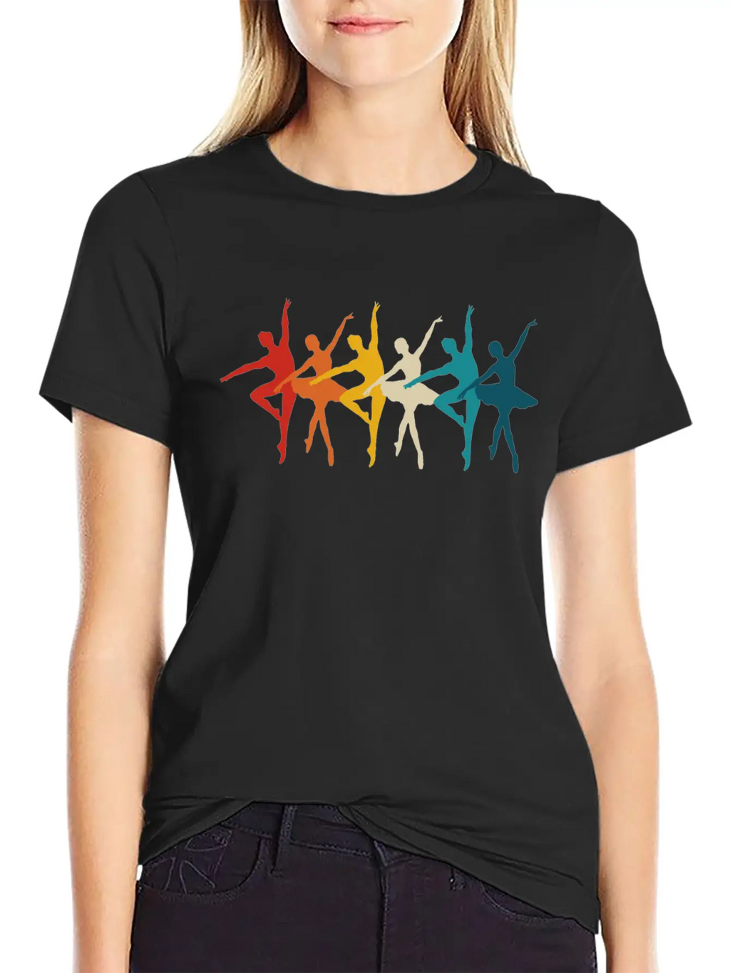 Ballet Dancing Vintage Ballerina Dance Gift Unisex Casual T-Shirt – Clean Design For Daily Comfort
