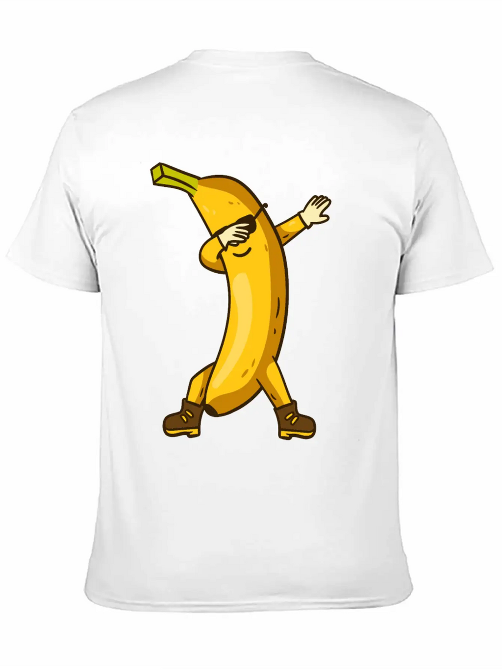 Banana Dabbing Kawaii Breathable Soft Cotton T-Shirt – Timeless Casual Look