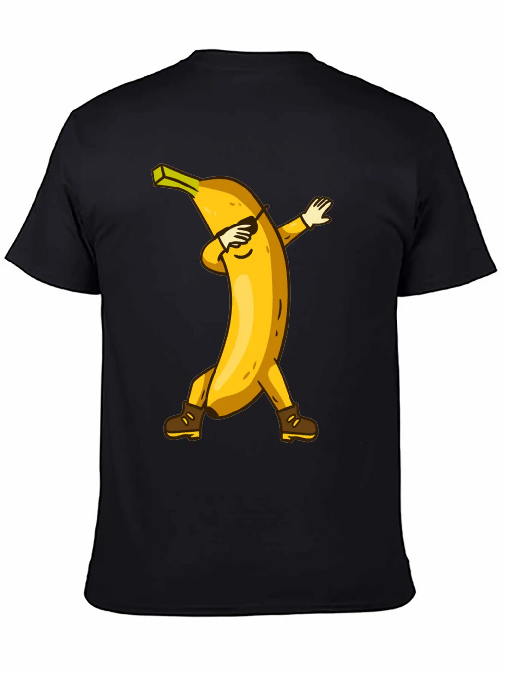 Banana Dabbing Kawaii Breathable Soft Cotton T-Shirt – Timeless Casual Look