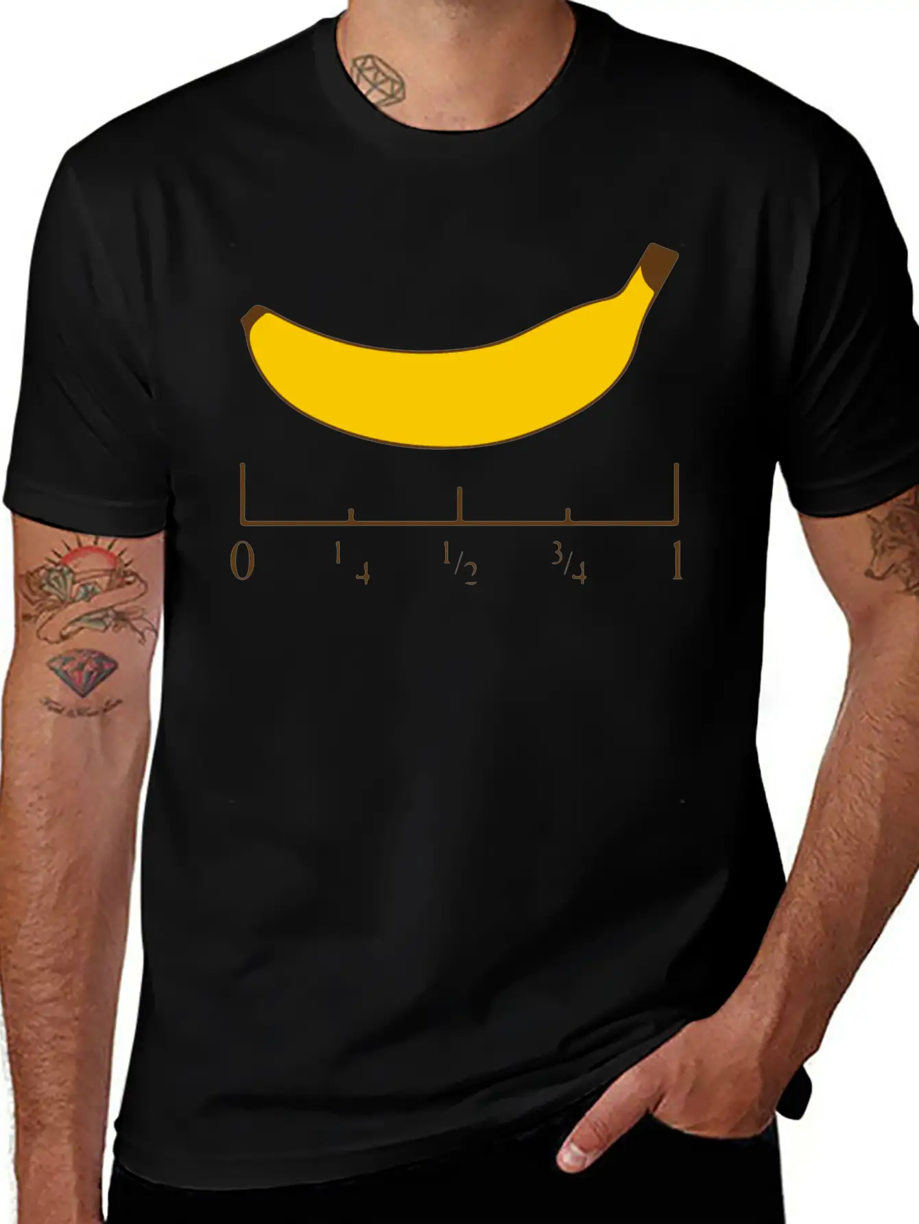 Banana For Scale Unisex Casual T-Shirt – Clean Design For Daily Comfort