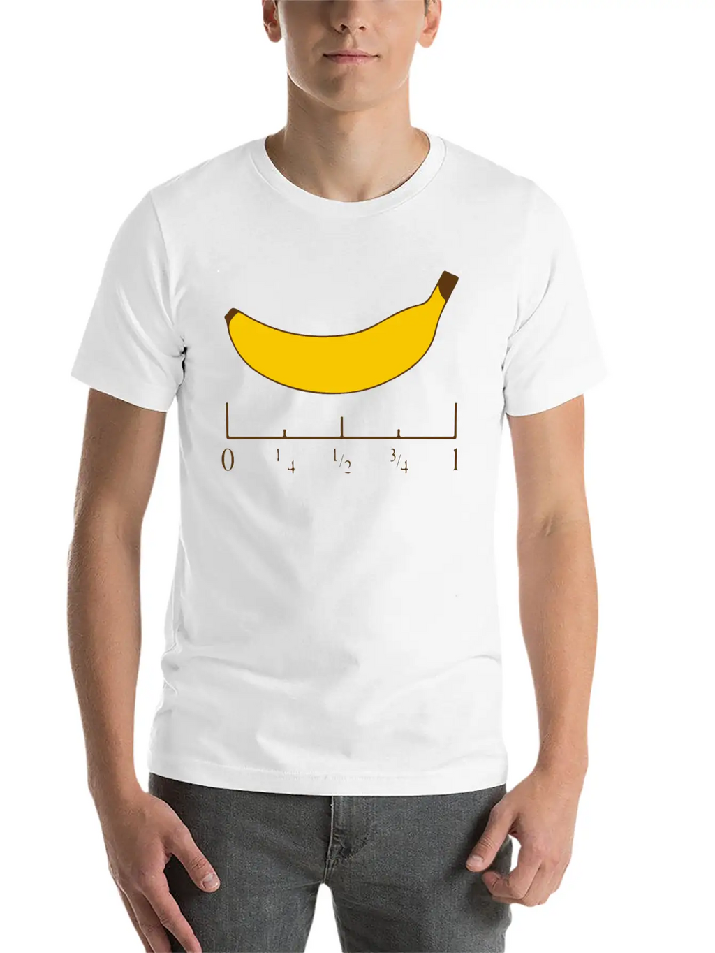 Banana For Scale Unisex Casual T-Shirt – Clean Design For Daily Comfort