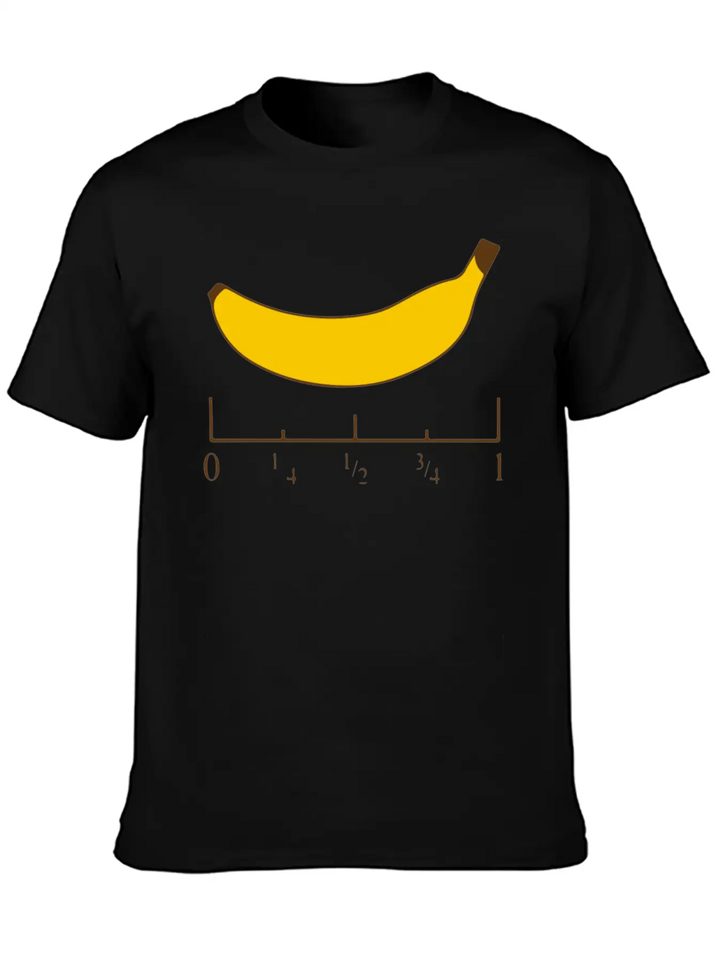 Banana For Scale Unisex Casual T-Shirt – Clean Design For Daily Comfort