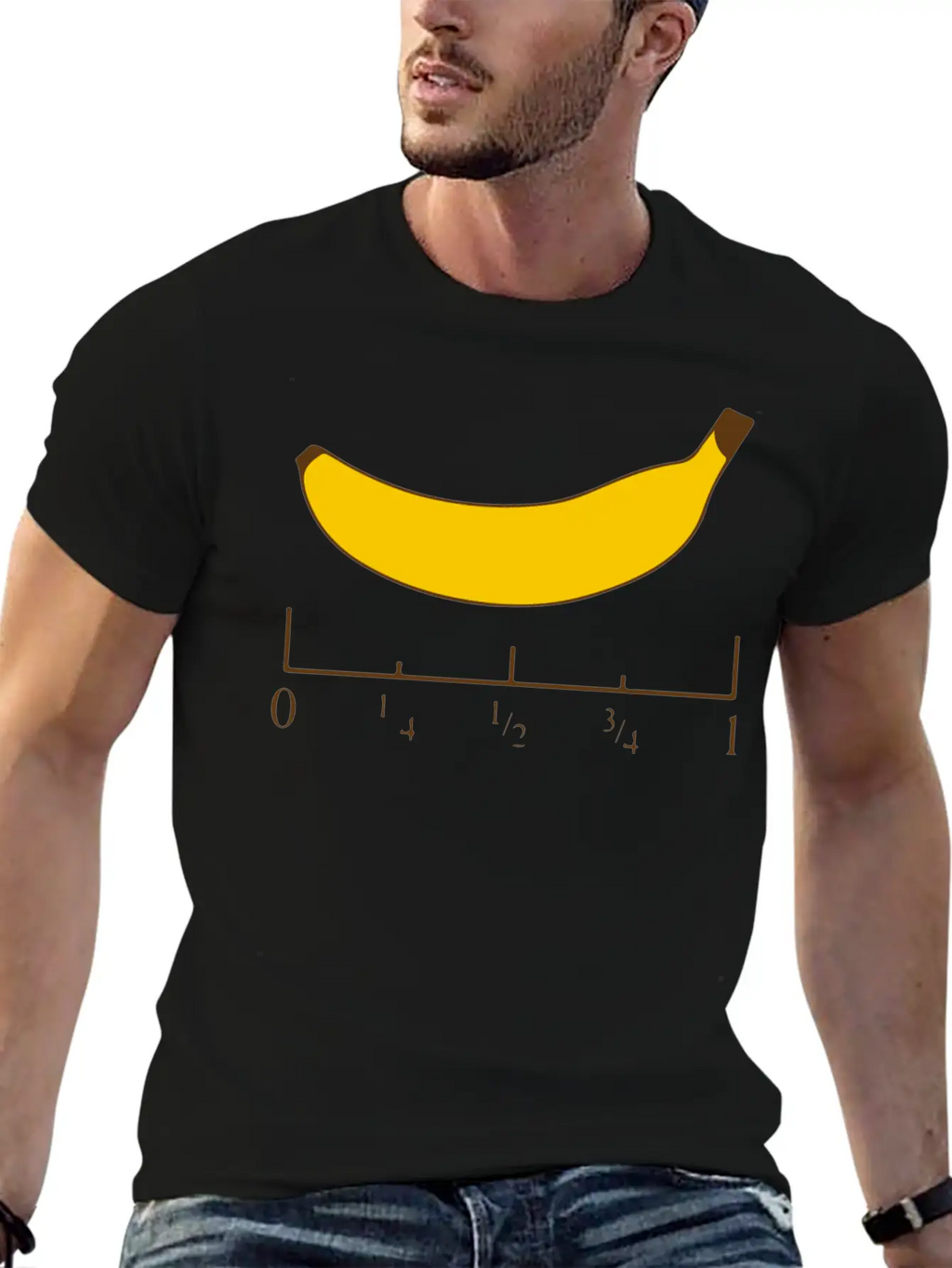 Banana For Scale Unisex Casual T-Shirt – Clean Design For Daily Comfort