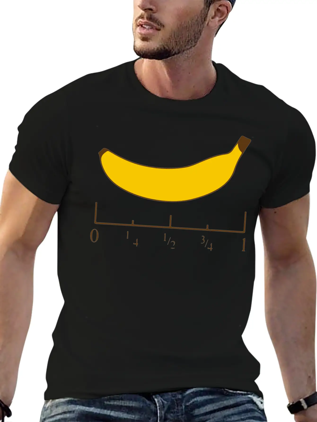 Banana For Scale Unisex Casual T-Shirt – Clean Design For Daily Comfort